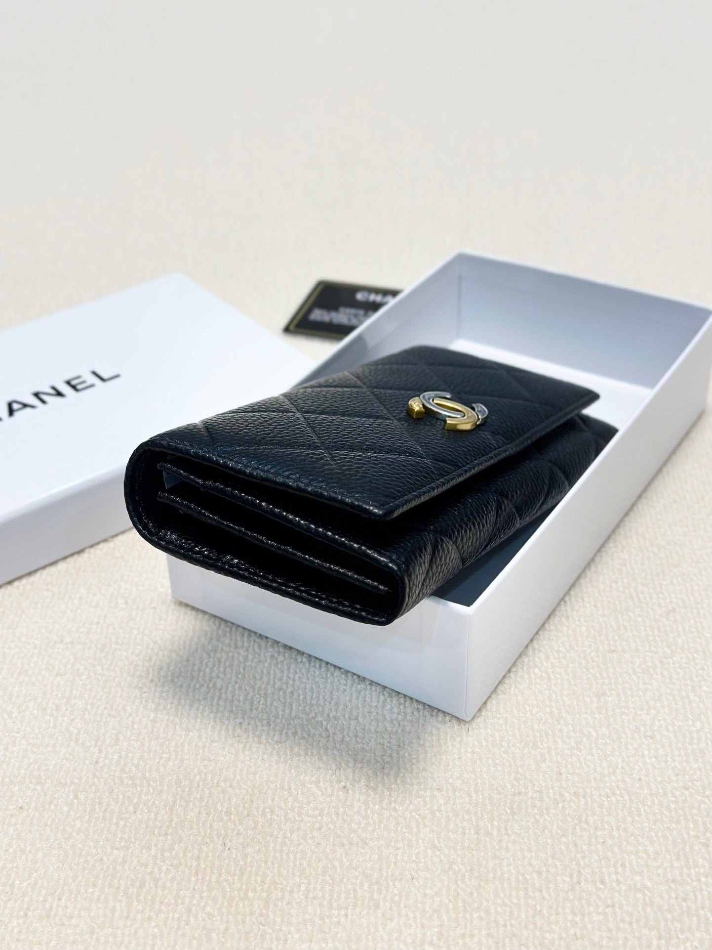 Classic Quilted Leather Wallet