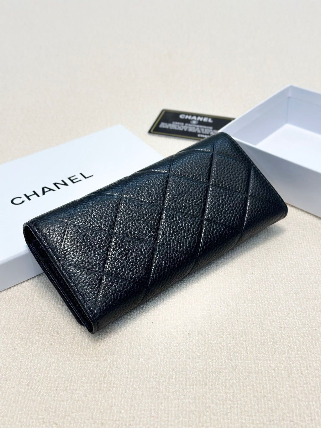 Classic Quilted Leather Wallet