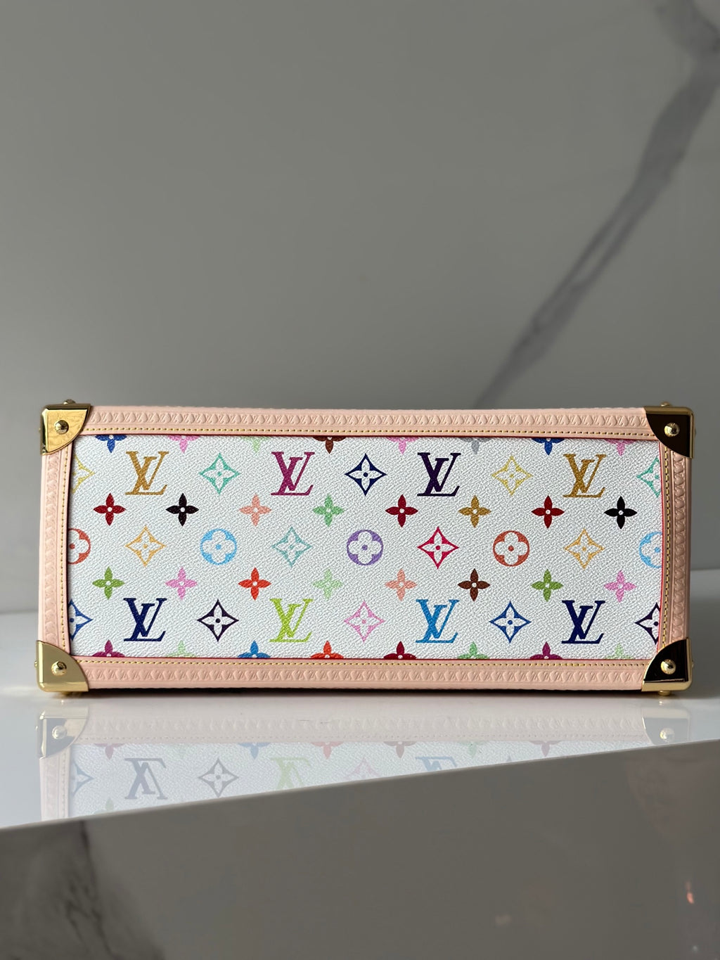 OnTheGo MM Multicolor Monogram Canvas Tote Bag