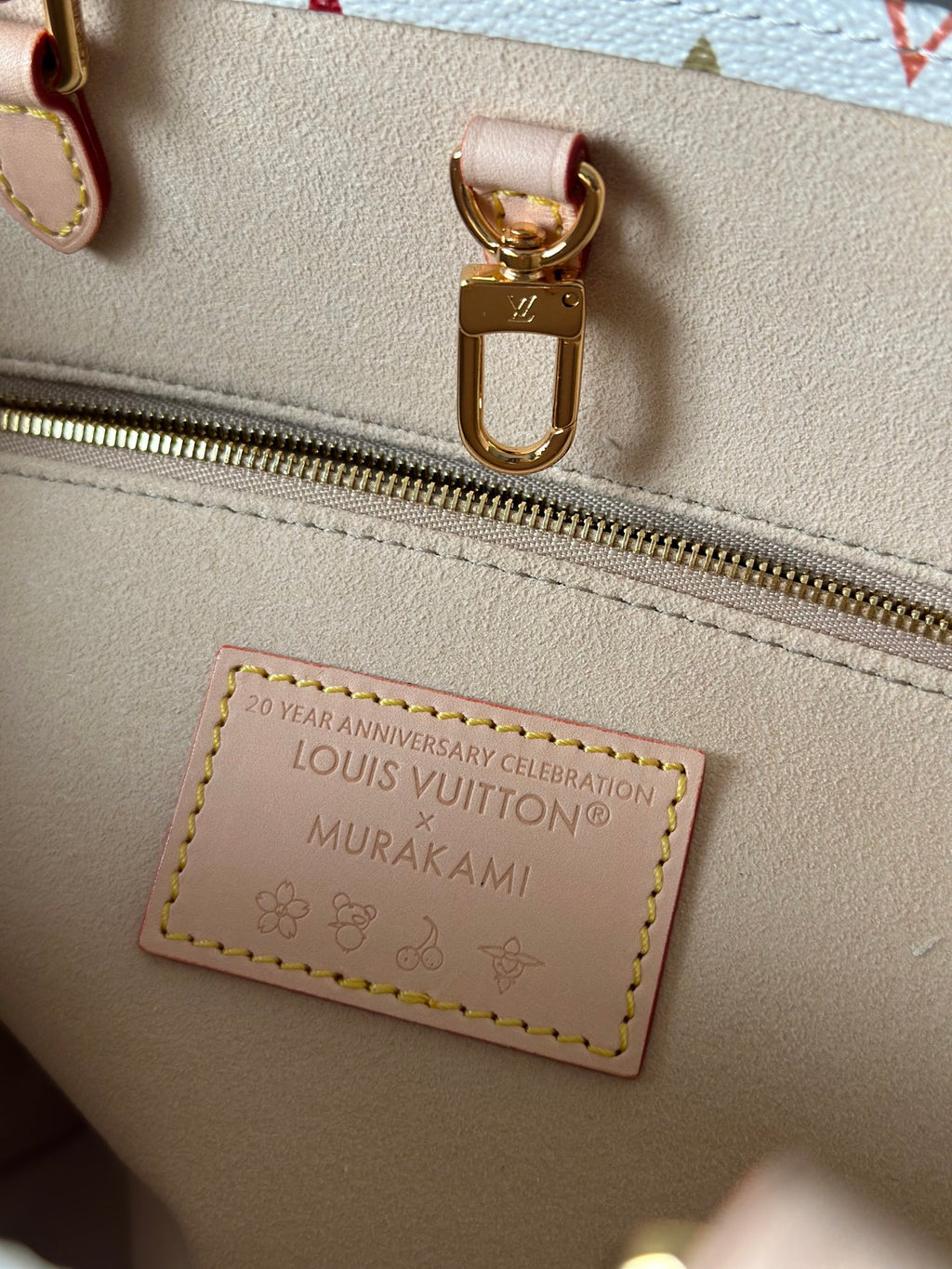 OnTheGo MM Multicolor Monogram Canvas Tote Bag