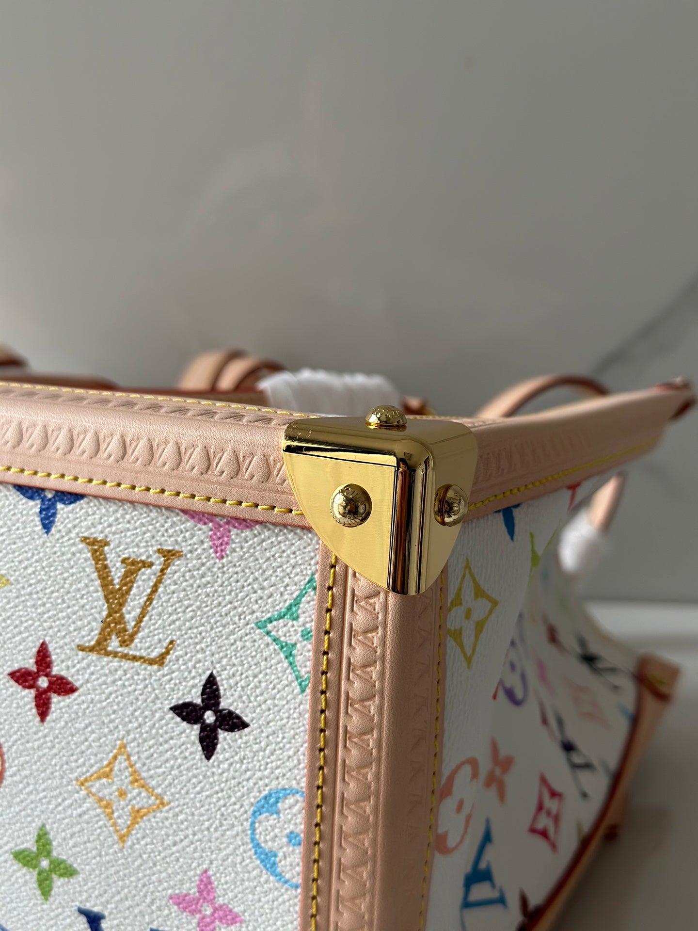 OnTheGo MM Multicolor Monogram Canvas Tote Bag