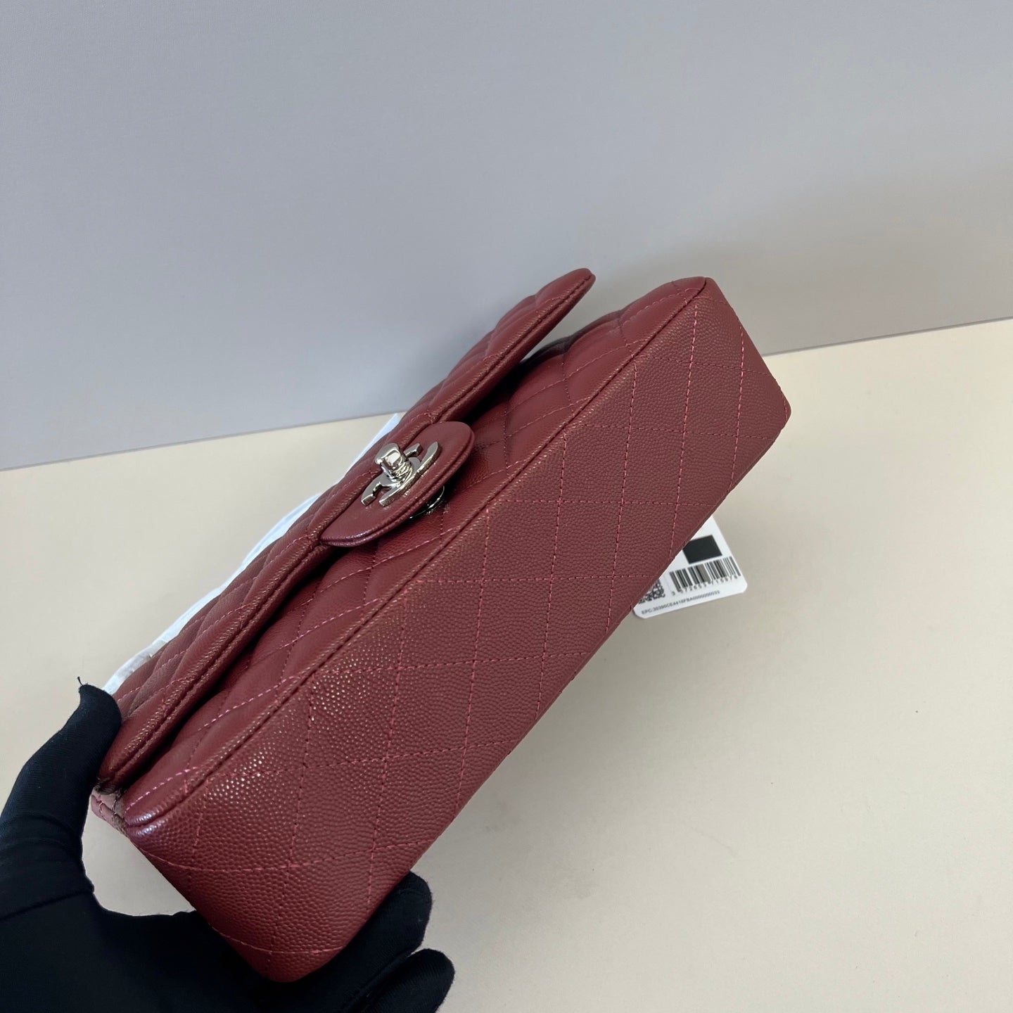 2.55 Medium Caviar Leather Flap Bag