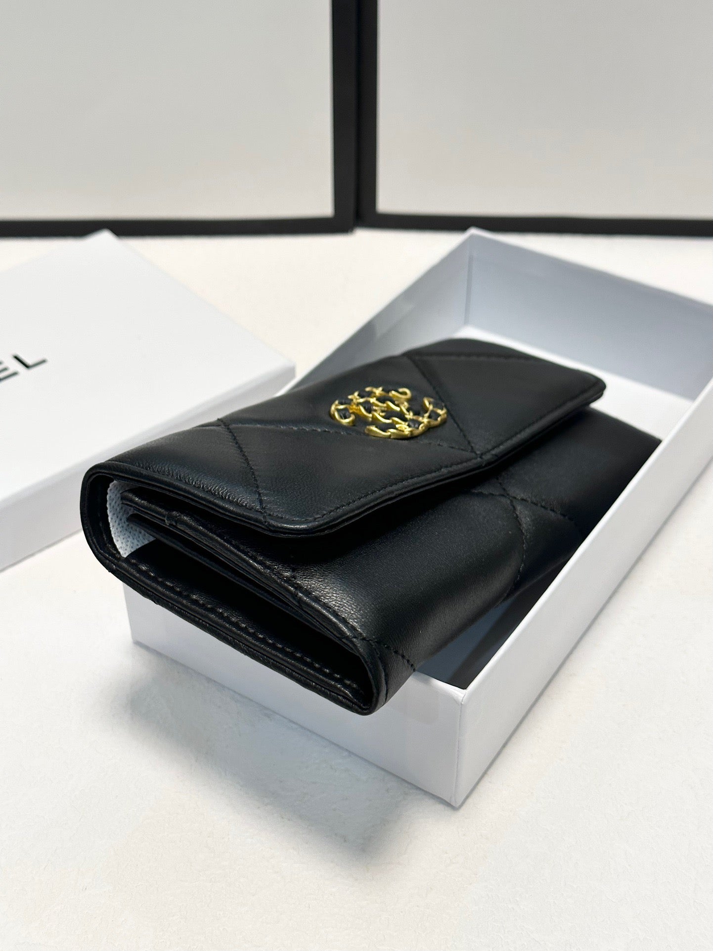 Quilted Leather Wallet