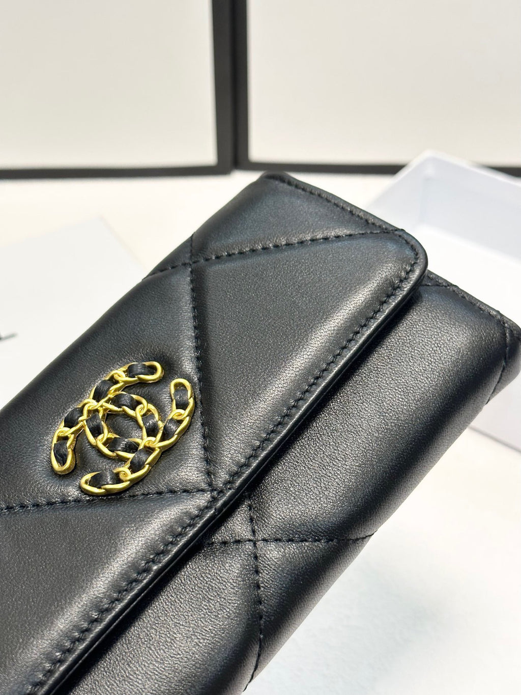 Quilted Leather Wallet