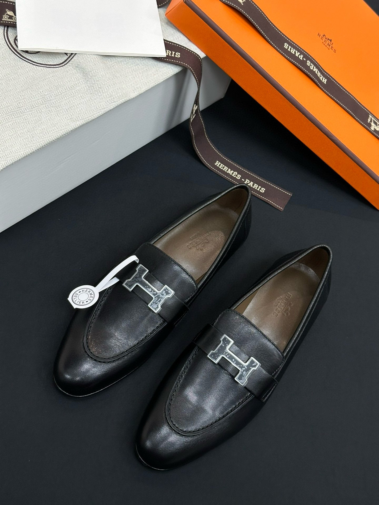 Classic H Loafer – Premium Calfskin Leather