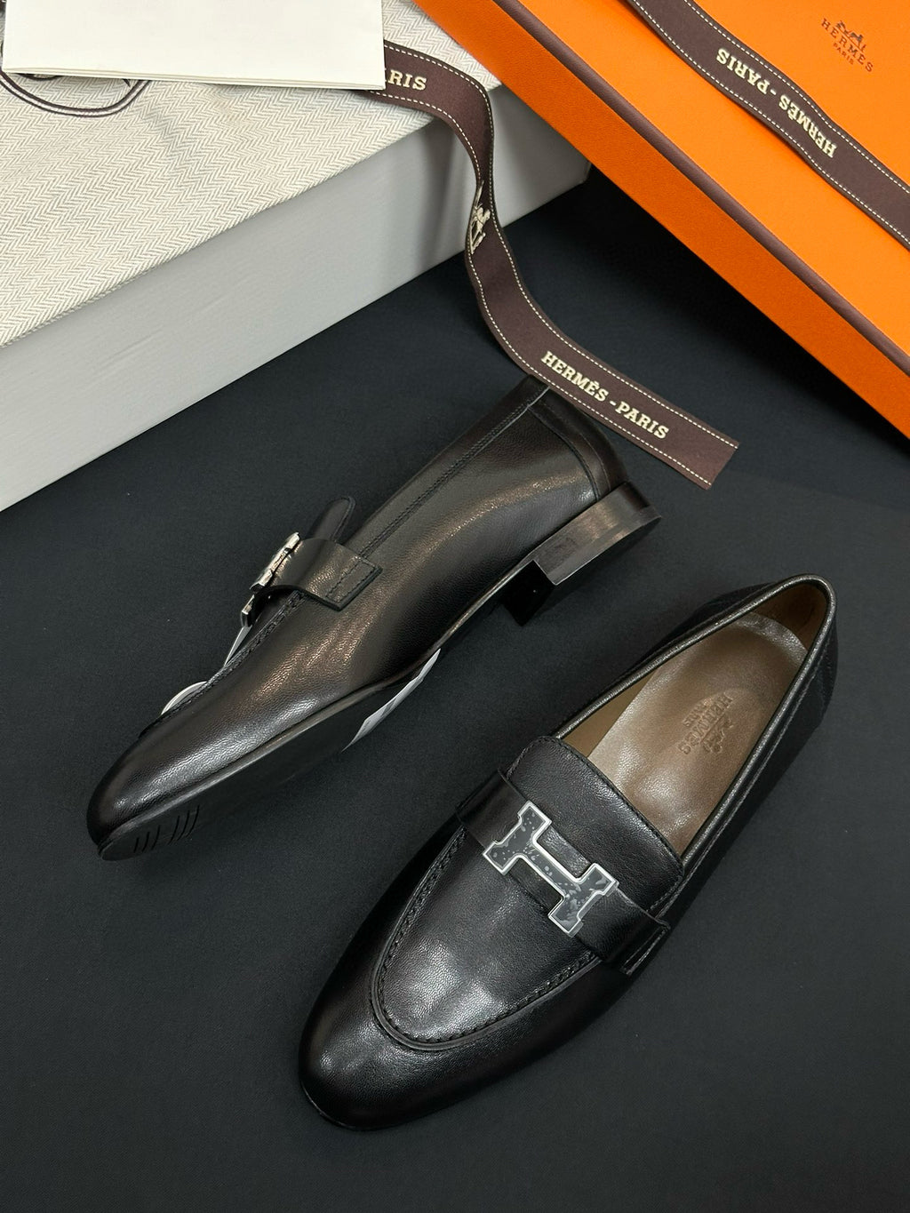 Classic H Loafer – Premium Calfskin Leather