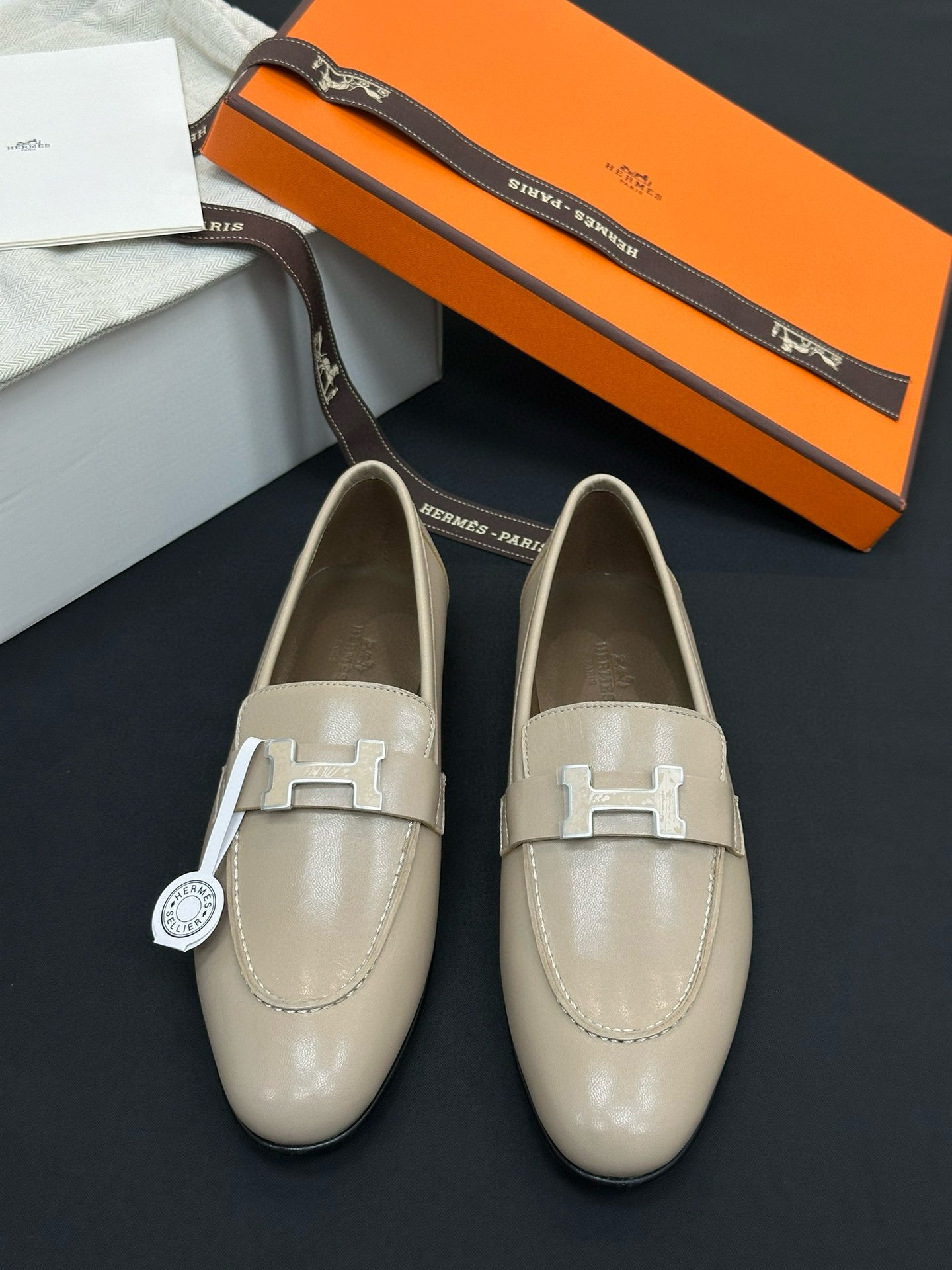 Classic H Loafer – Premium Calfskin Leather