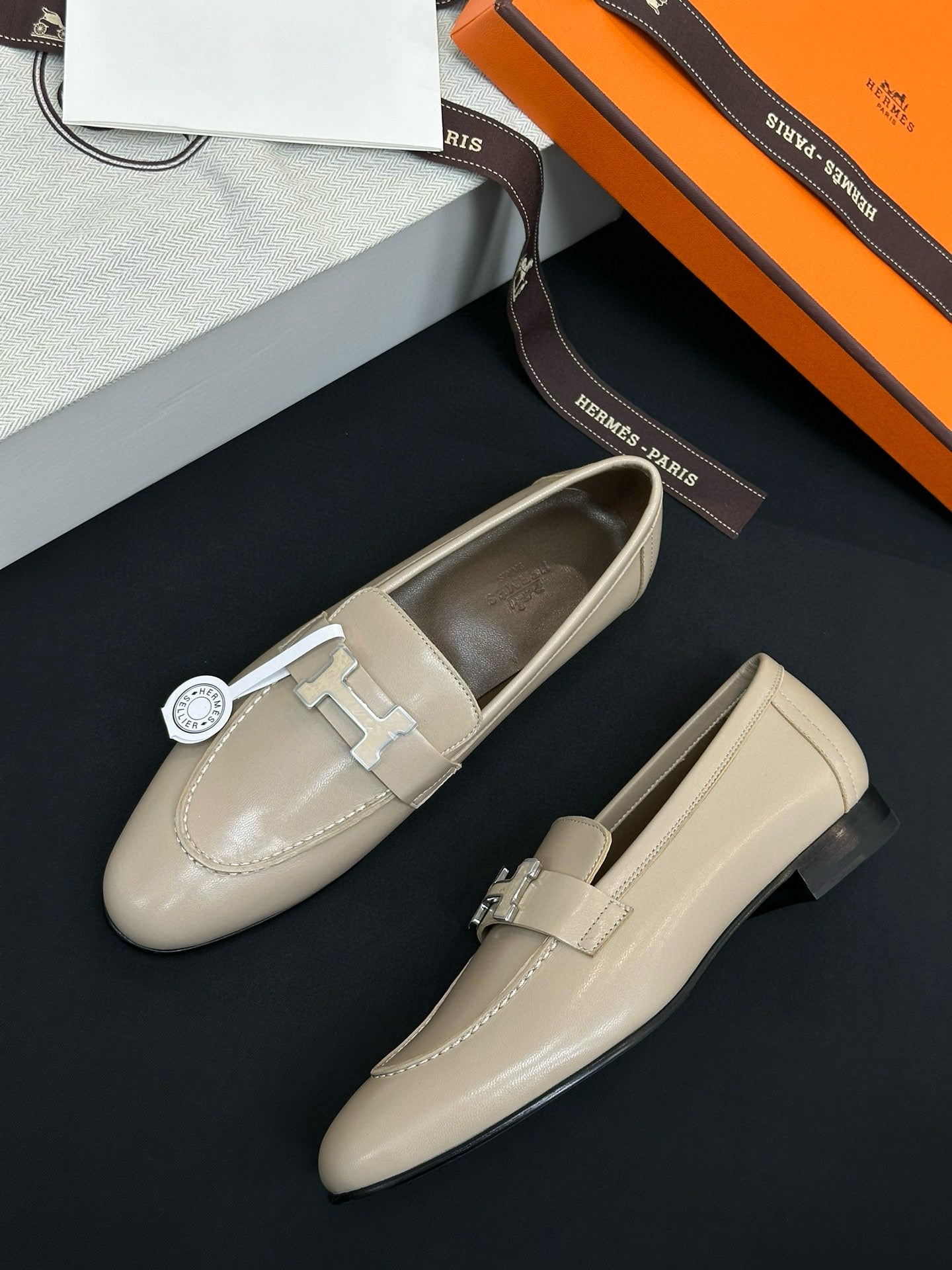 Classic H Loafer – Premium Calfskin Leather