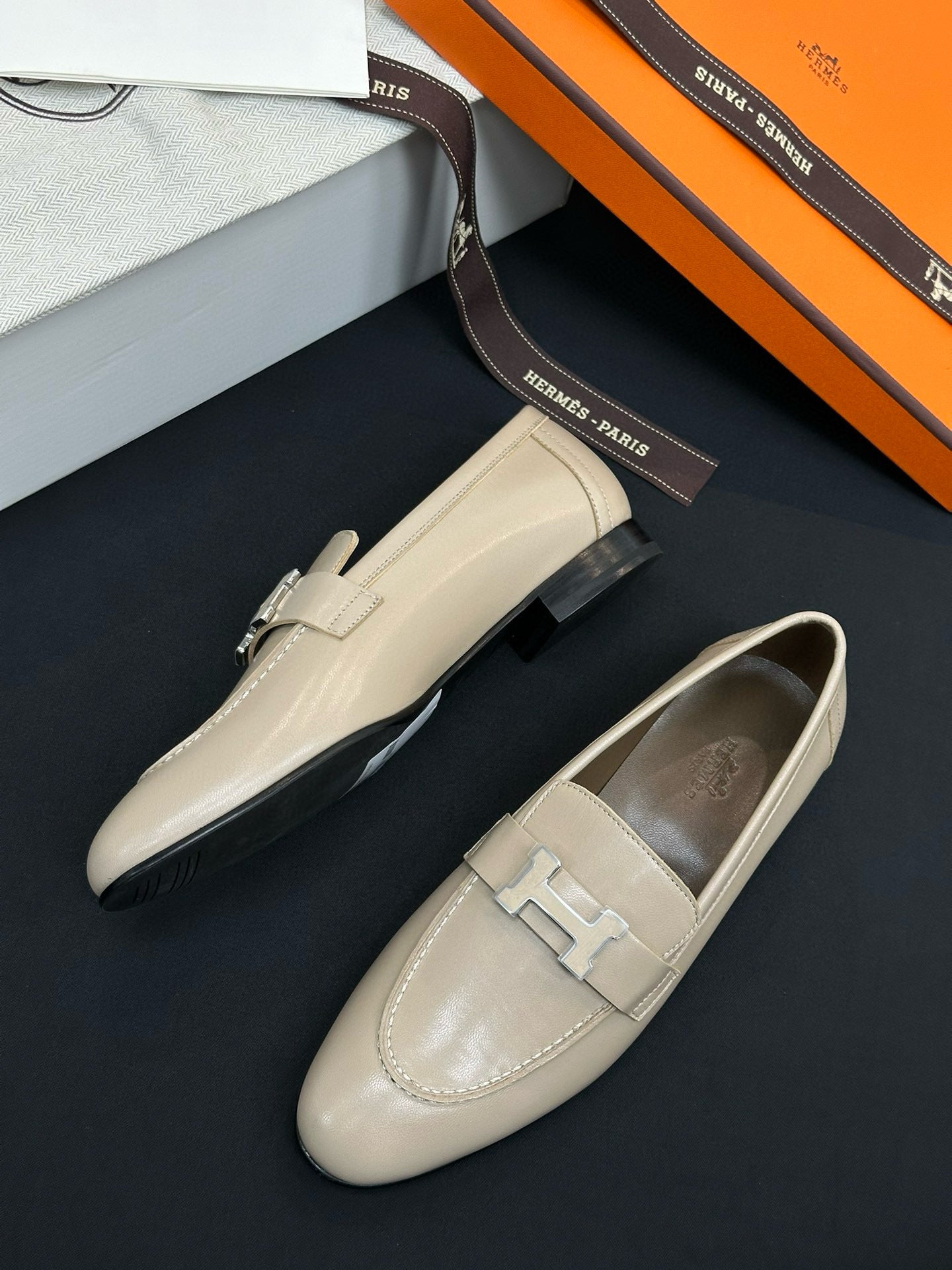 Classic H Loafer – Premium Calfskin Leather