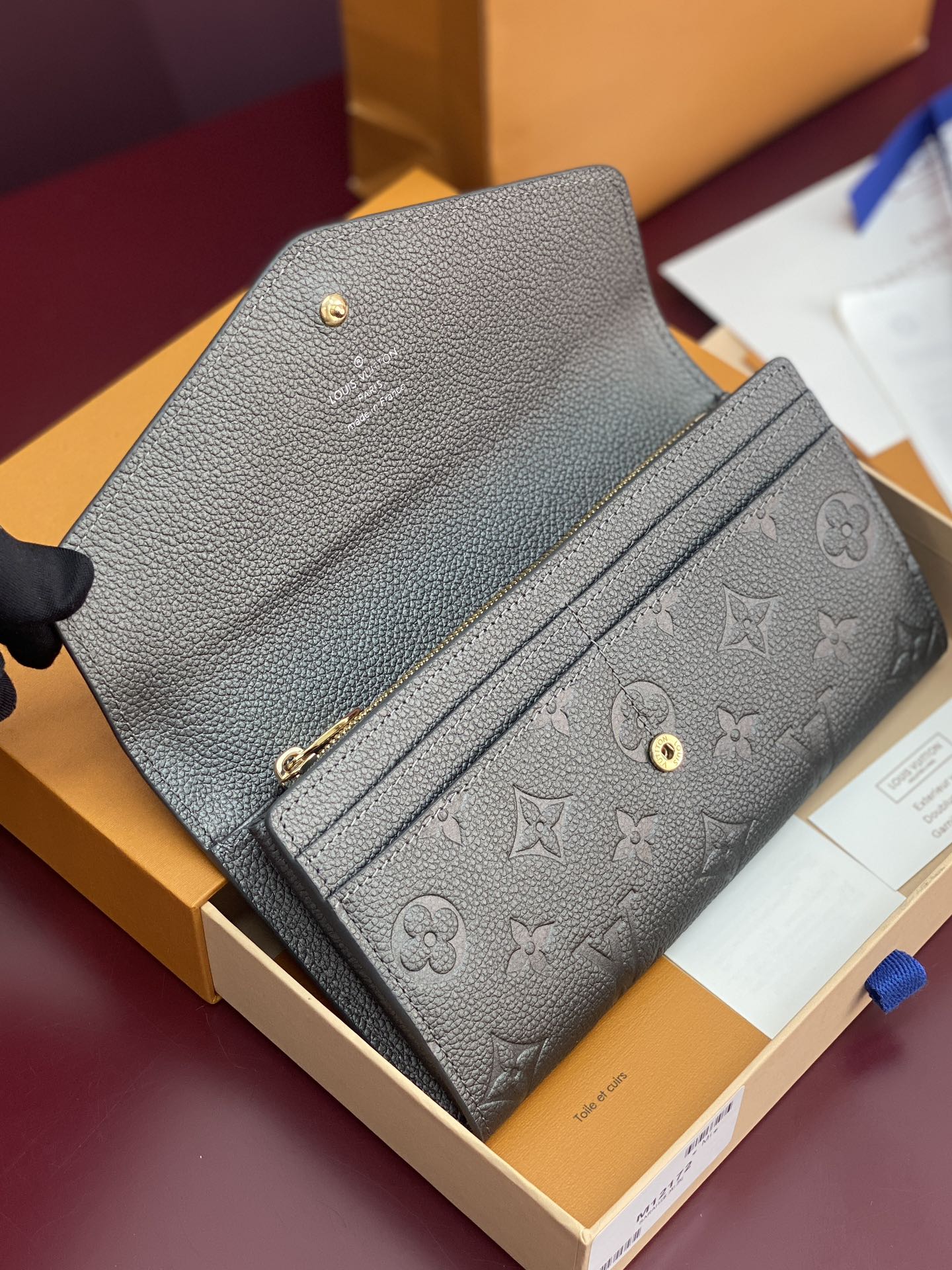 Sarah Wallet – Monogram Empreinte Leather