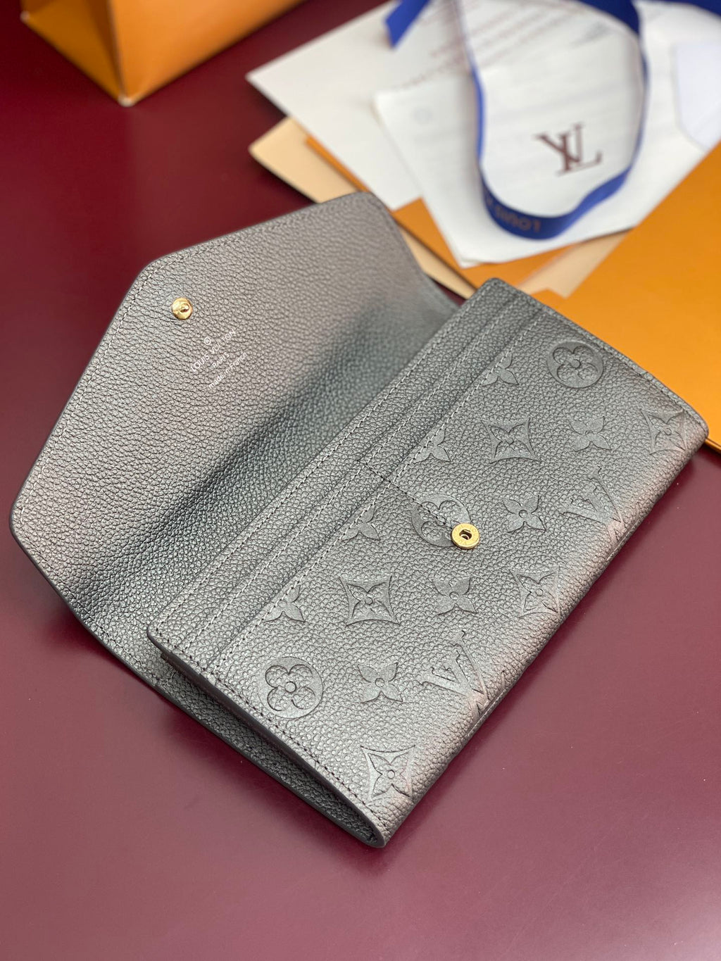 Sarah Wallet – Monogram Empreinte Leather