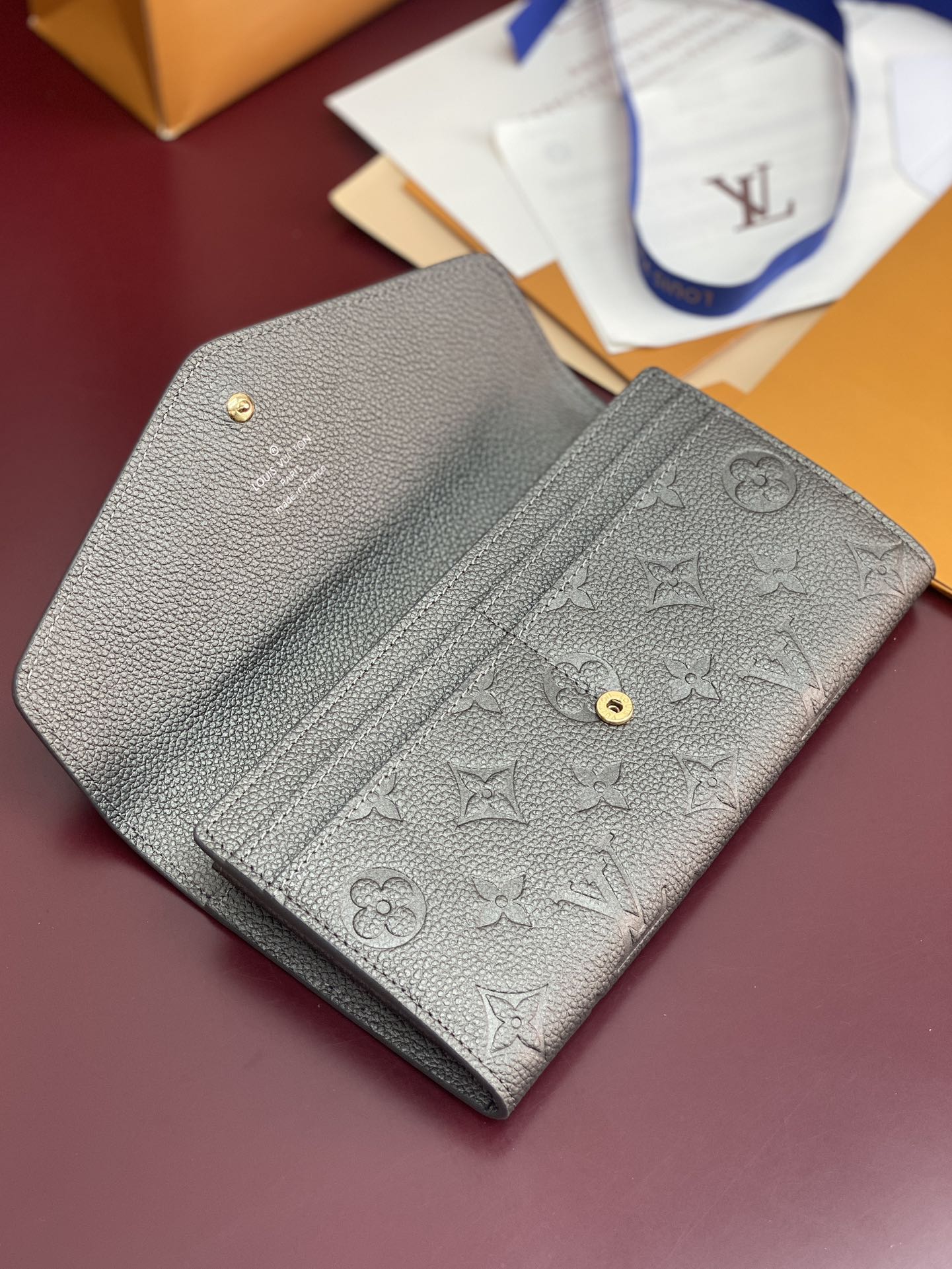 Sarah Wallet – Monogram Empreinte Leather