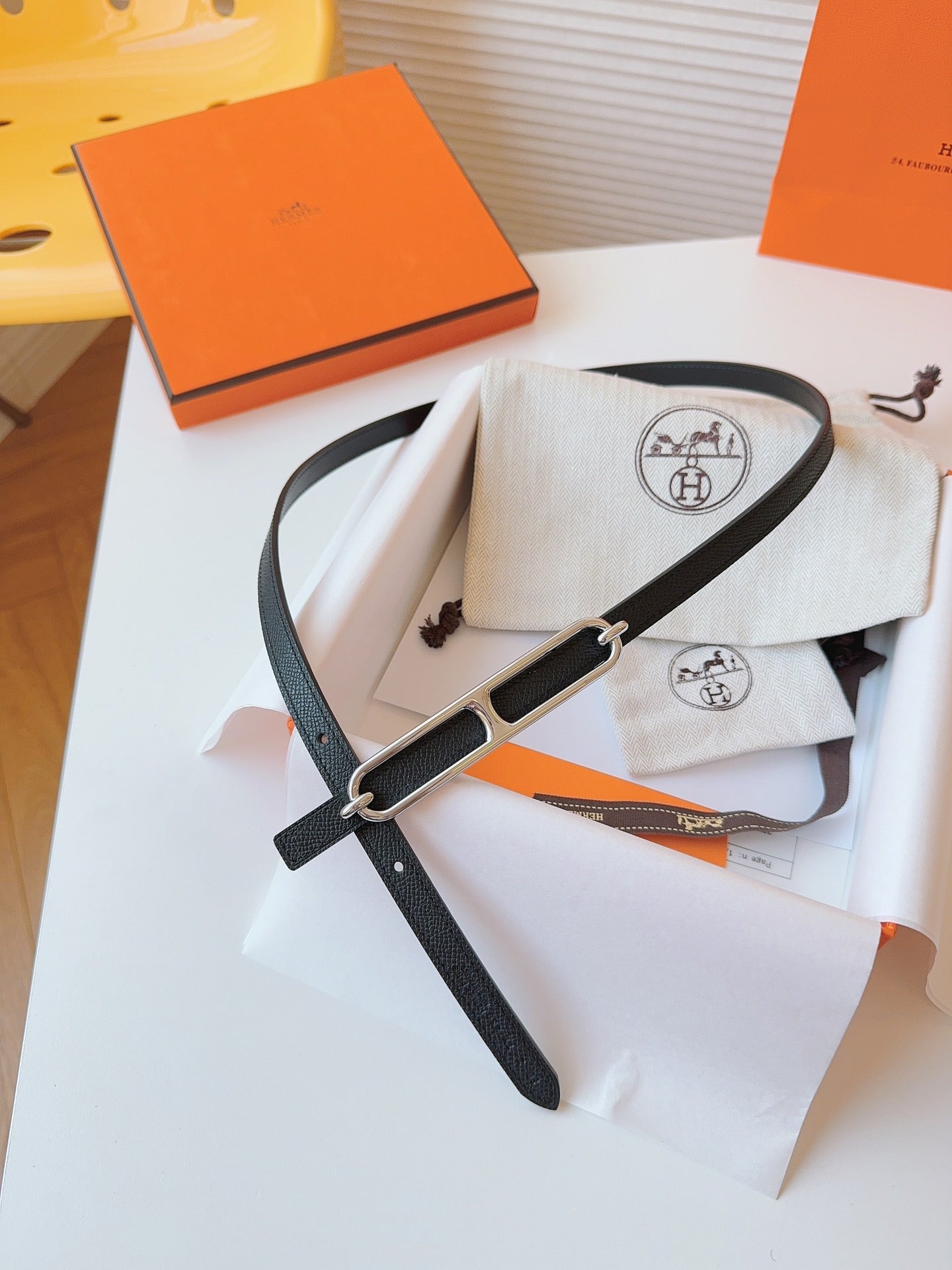 Roulis Belt Buckle  Leather Strap 13 mm