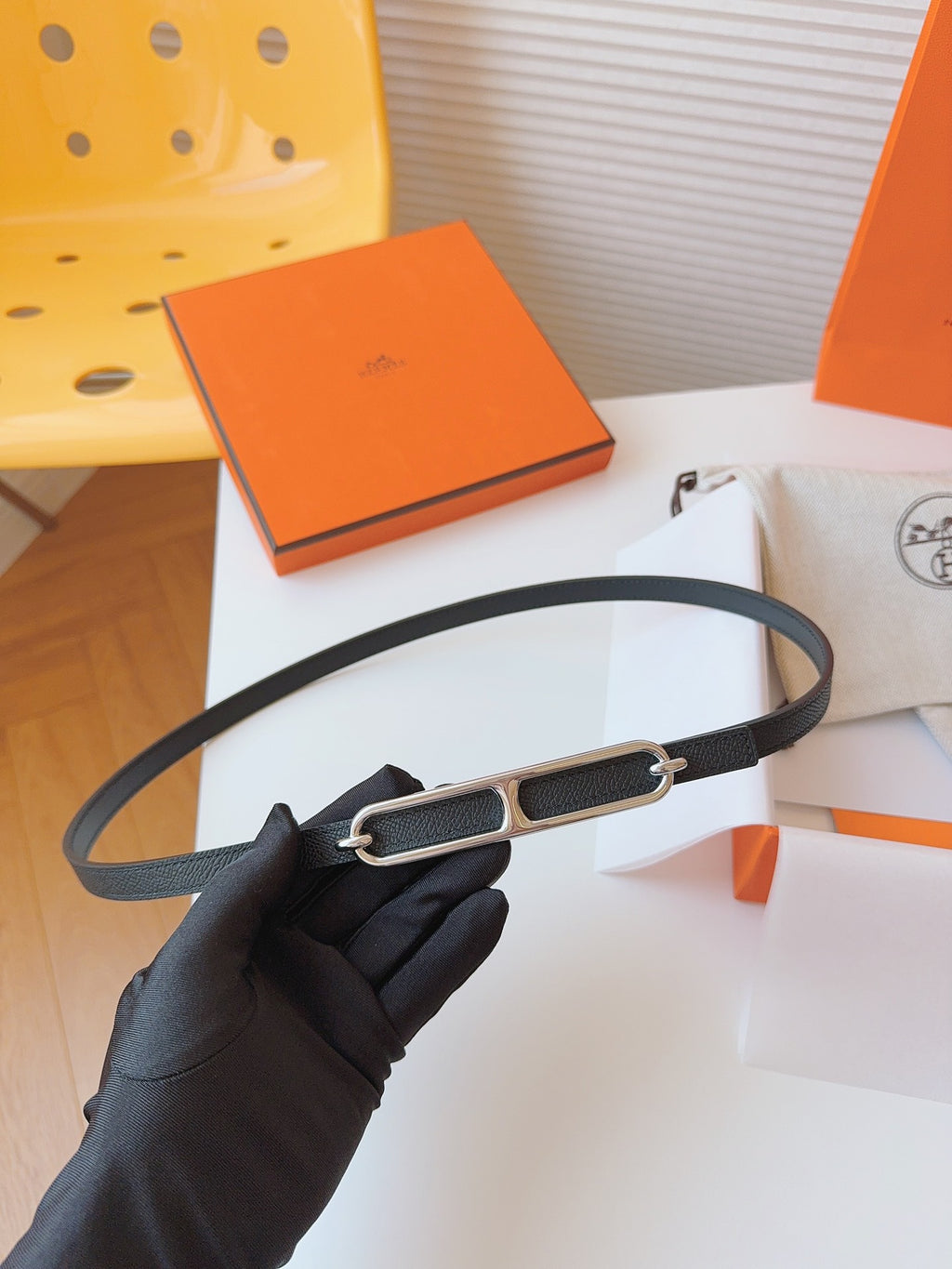 Roulis Belt Buckle  Leather Strap 13 mm