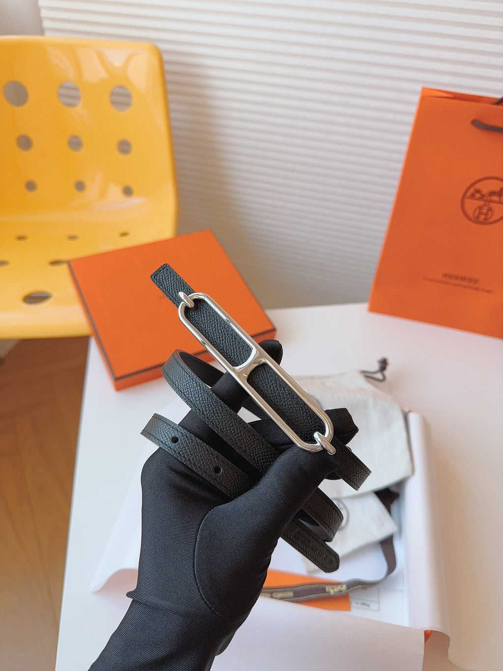 Roulis Belt Buckle  Leather Strap 13 mm