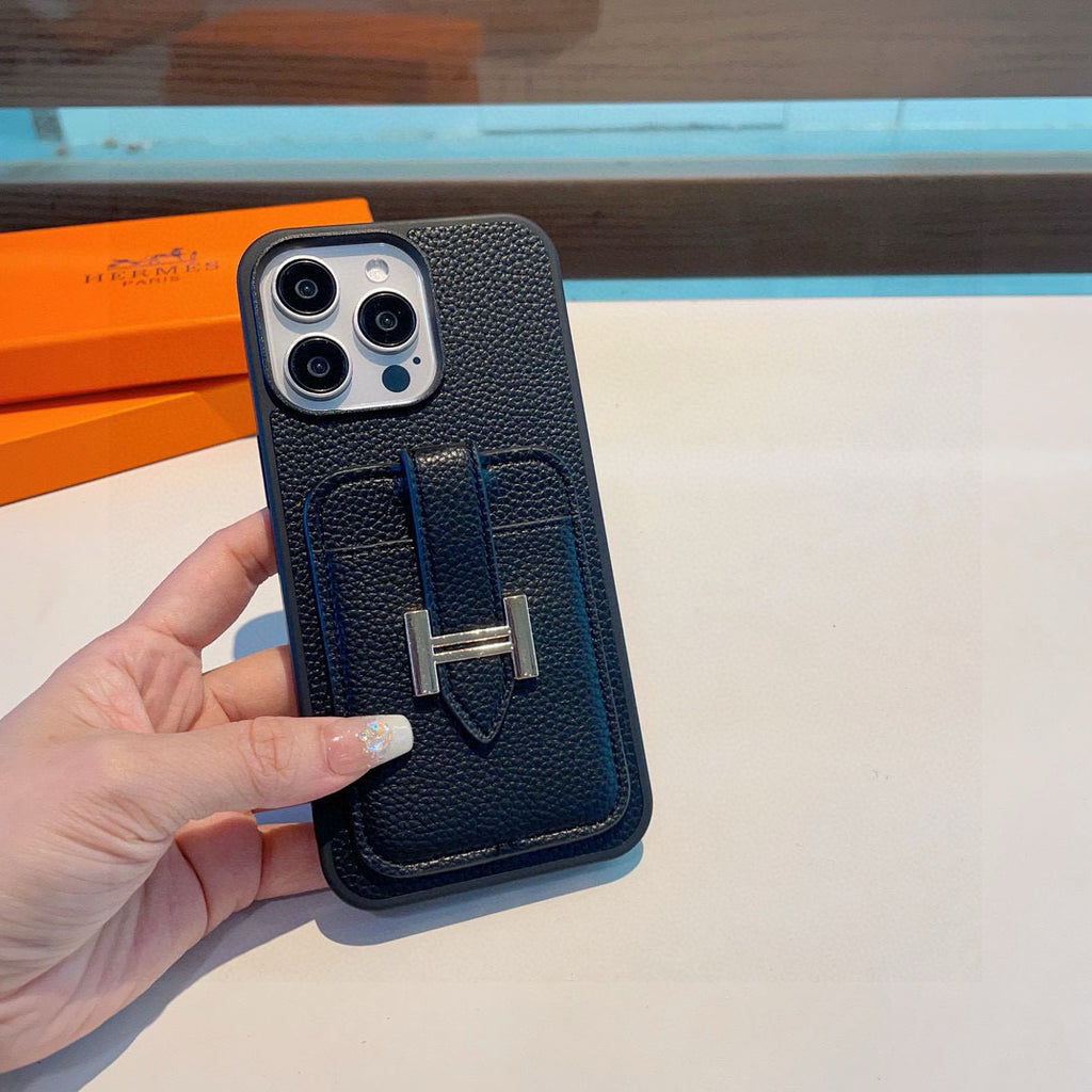 Leather H iPhone Case – Signature Edition