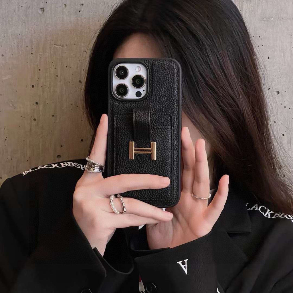 Leather H iPhone Case – Signature Edition