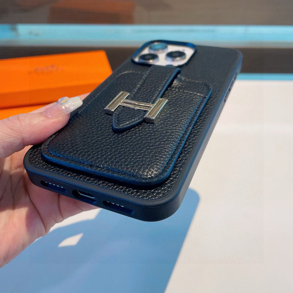 Leather H iPhone Case – Signature Edition