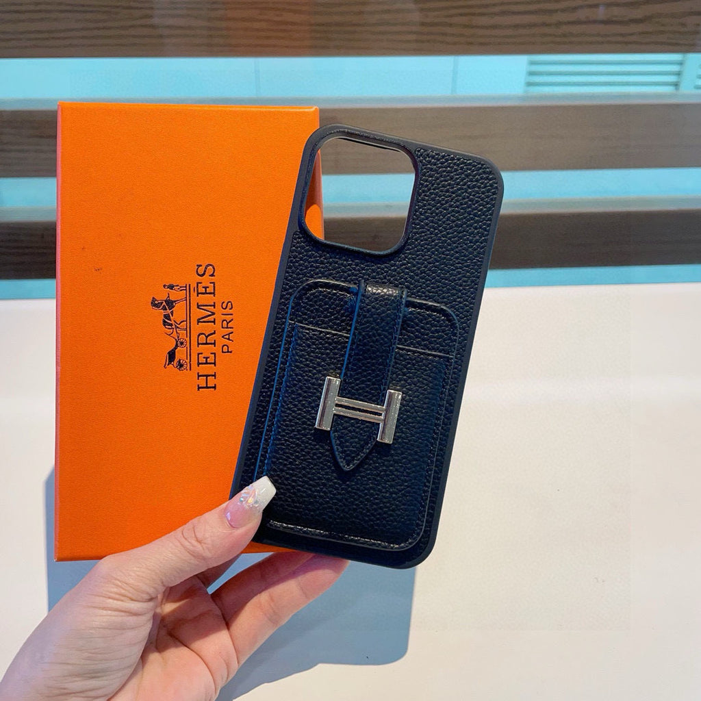 Leather H iPhone Case – Signature Edition