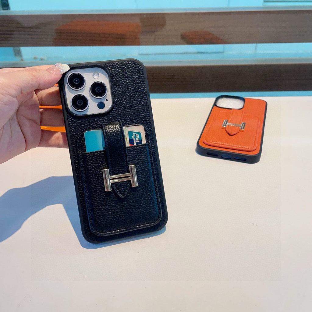 Leather H iPhone Case – Signature Edition