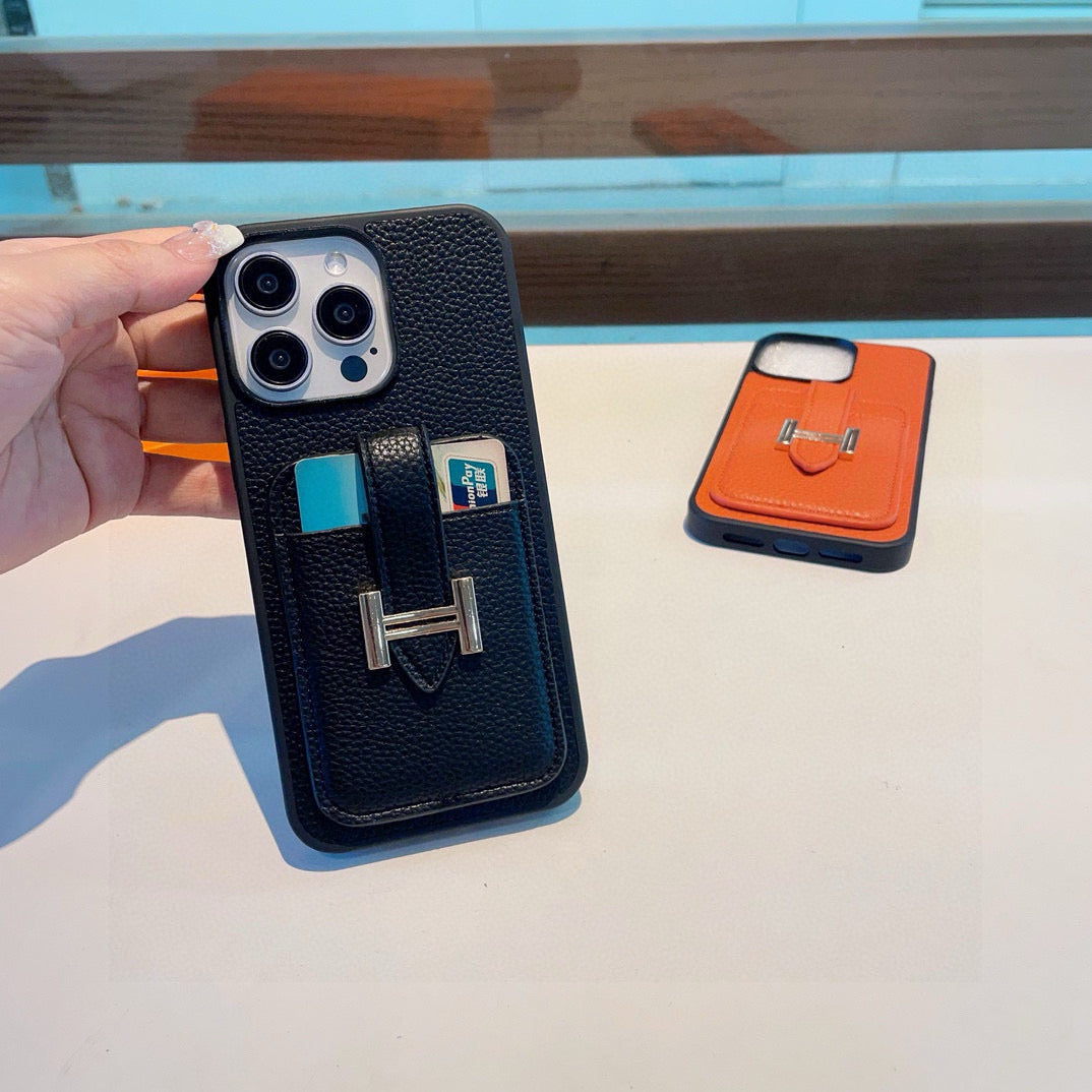 Leather H iPhone Case – Signature Edition