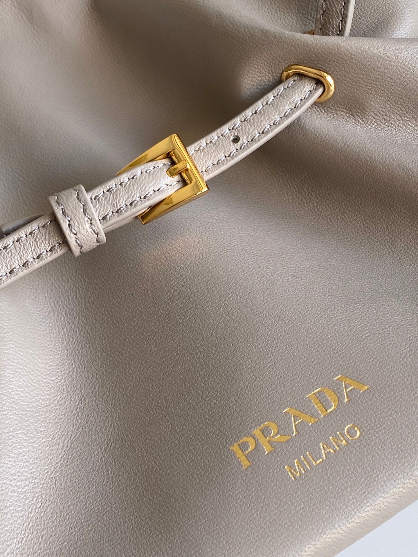 Soft Lambskin Leather Cloud Shoulder Bag