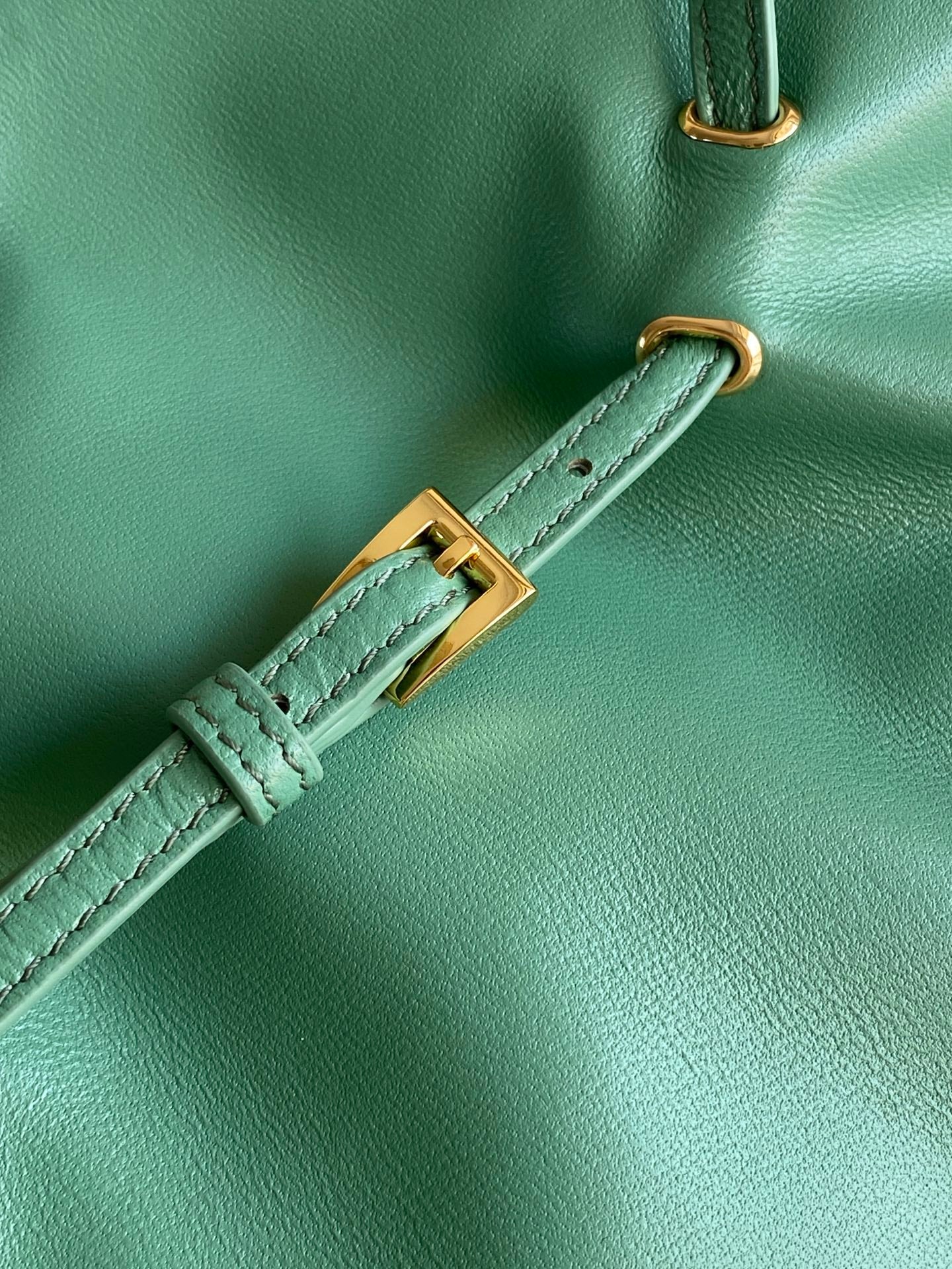 Soft Lambskin Leather Cloud Shoulder Bag