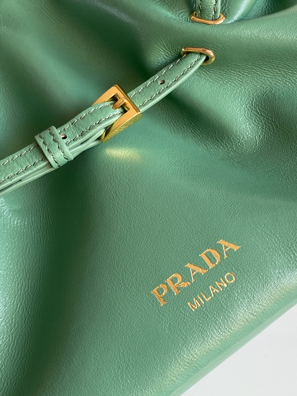 Soft Lambskin Leather Cloud Shoulder Bag