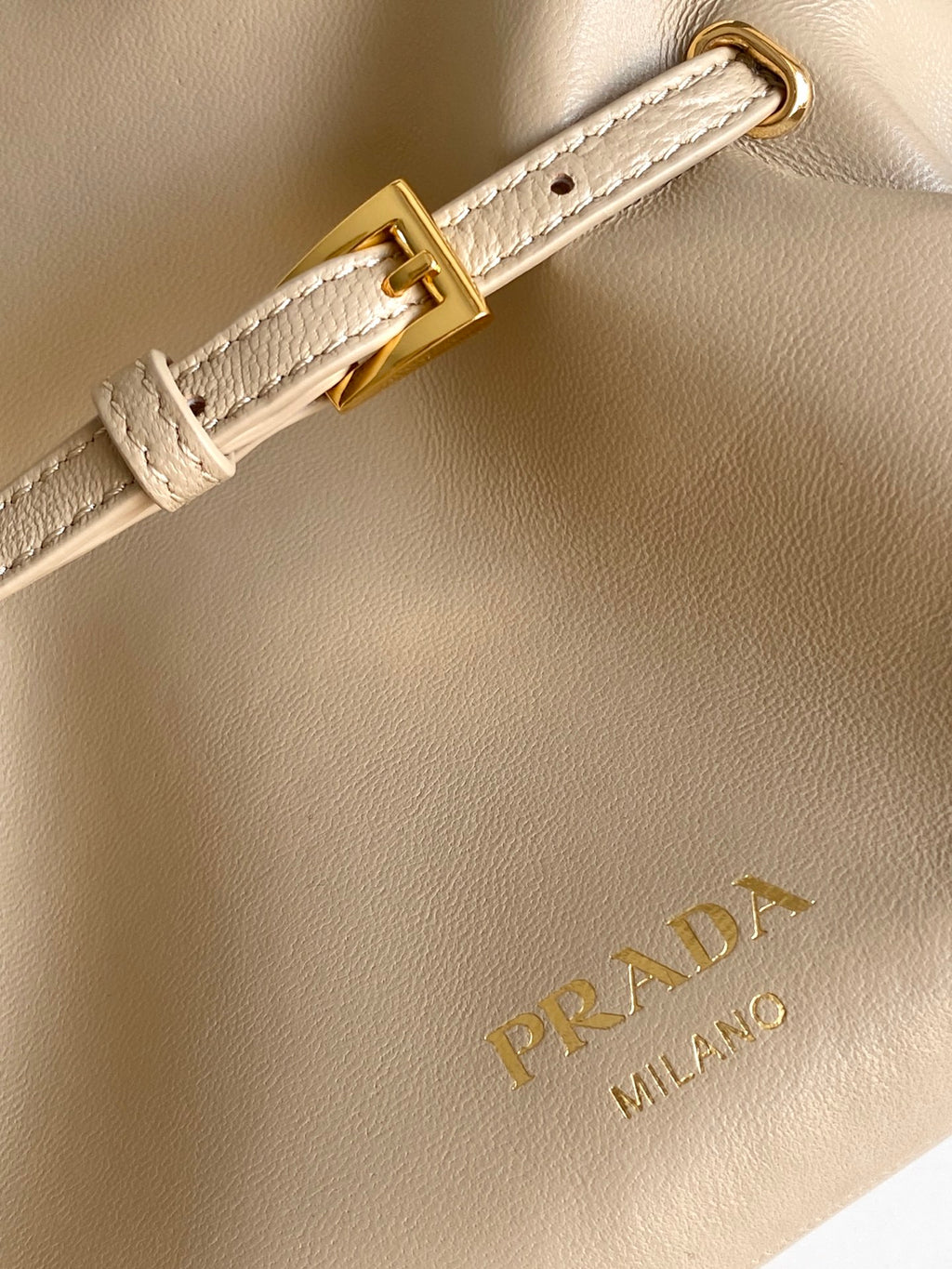 Soft Lambskin Leather Cloud Shoulder Bag