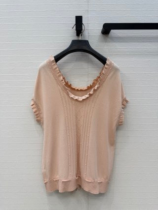 Silk-Blend Cap Sleeve Top – Refined Soft Elegance