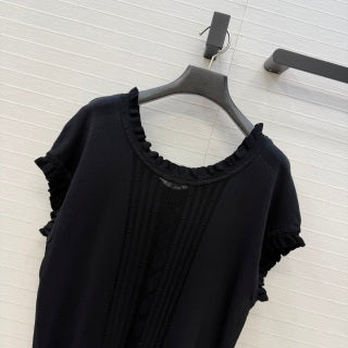 Silk-Blend Cap Sleeve Top – Refined Soft Elegance