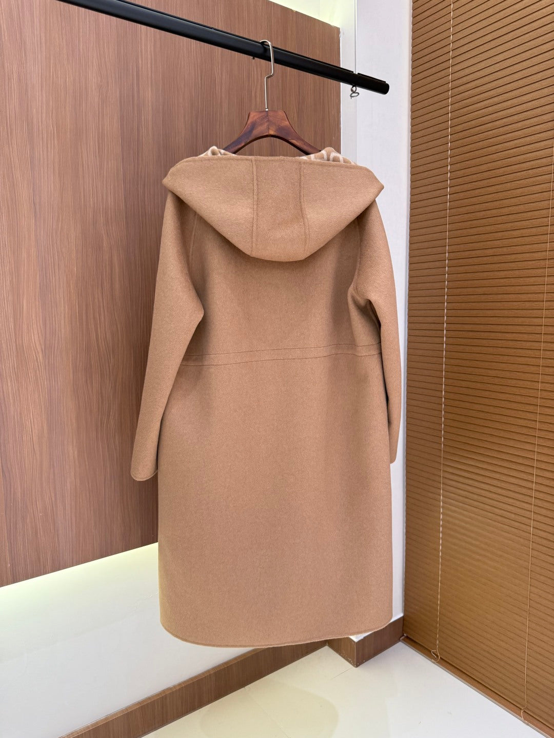Hooded Wool Coat