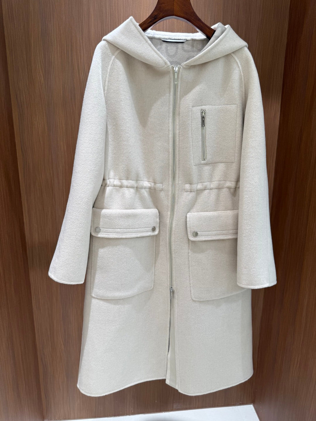 Hooded Wool Coat