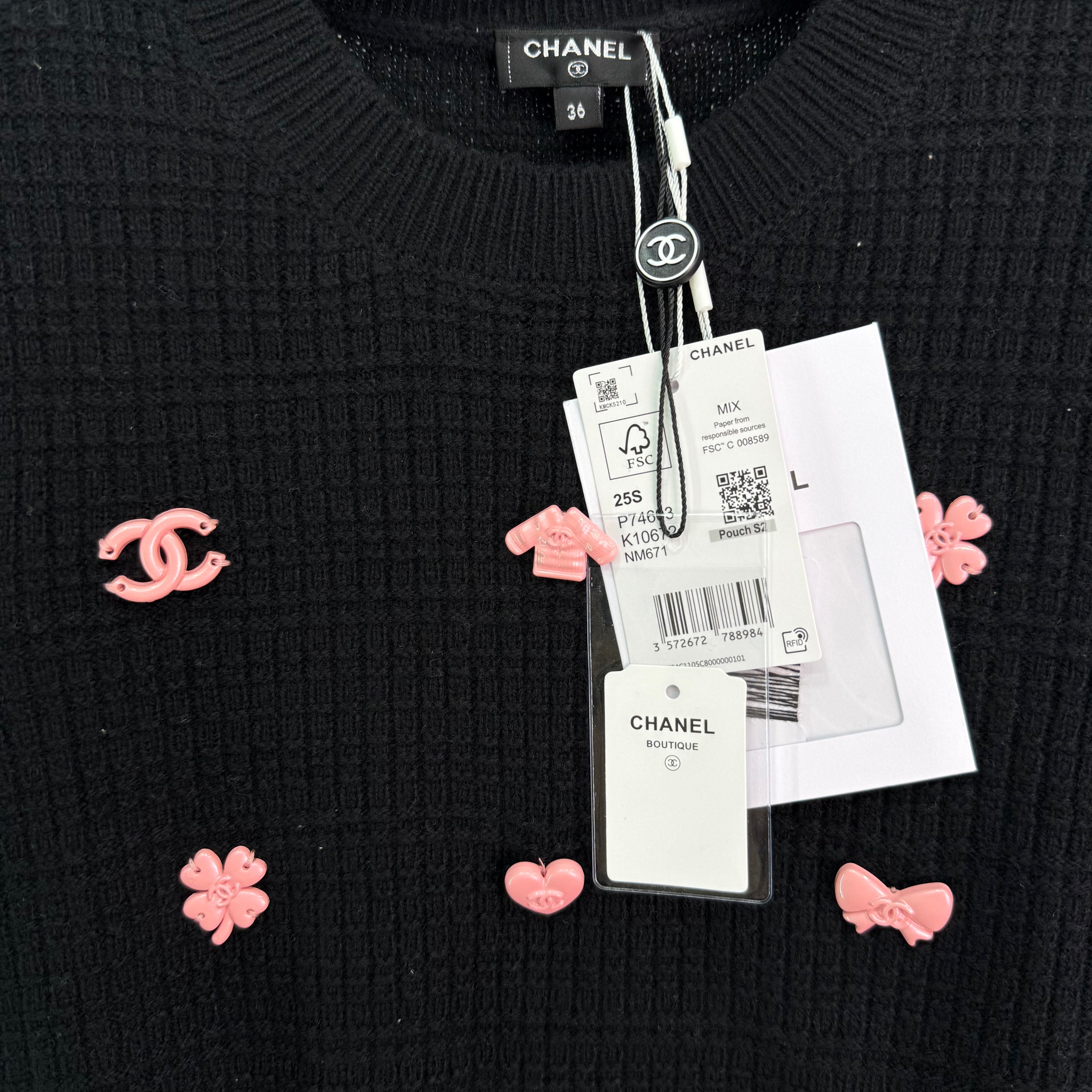 Embellished Knit Sweater