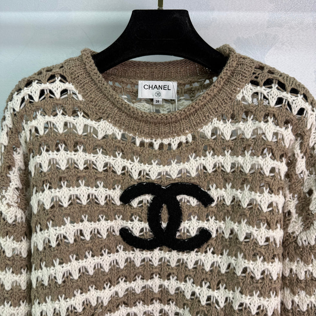 Striped Knit Sweater