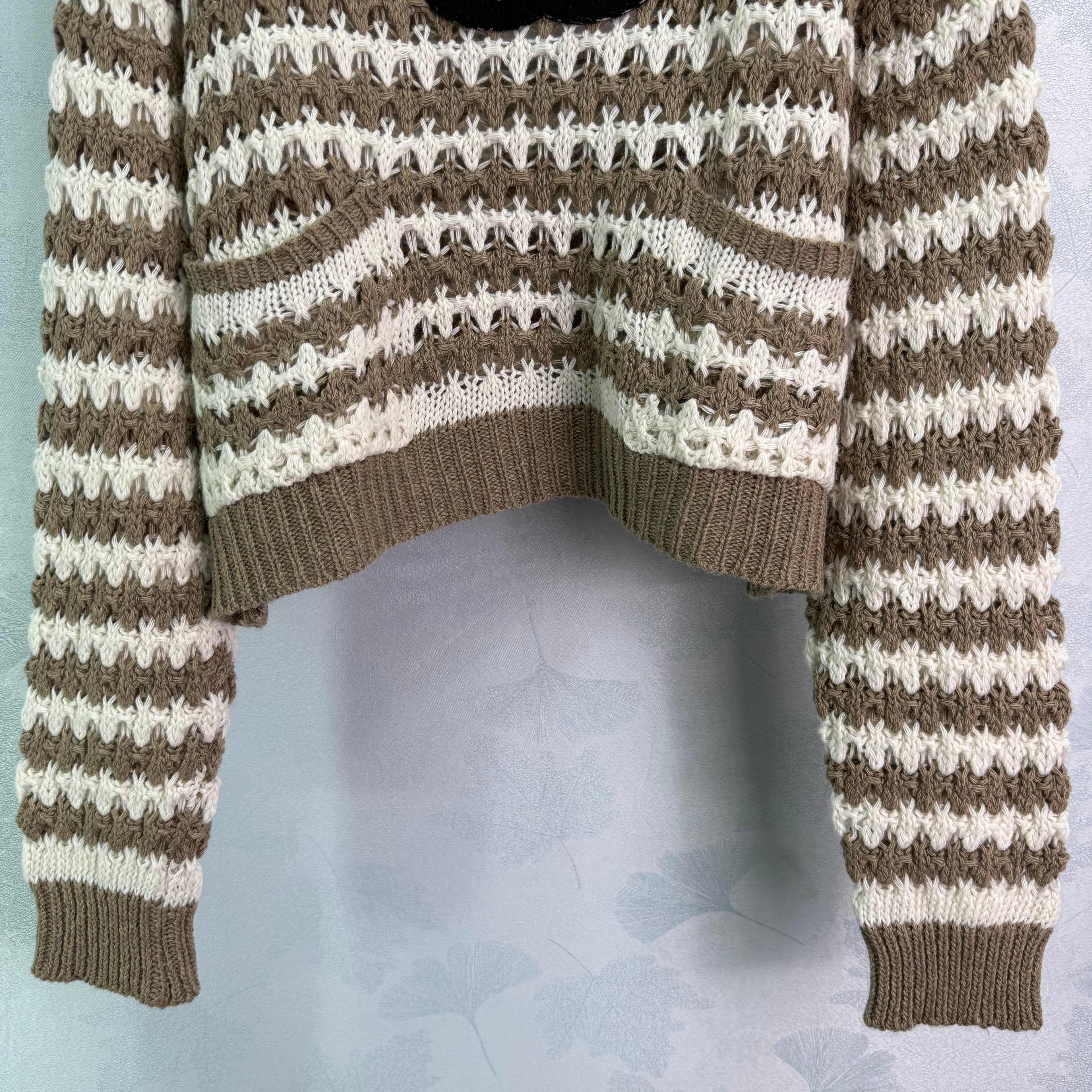 Striped Knit Sweater