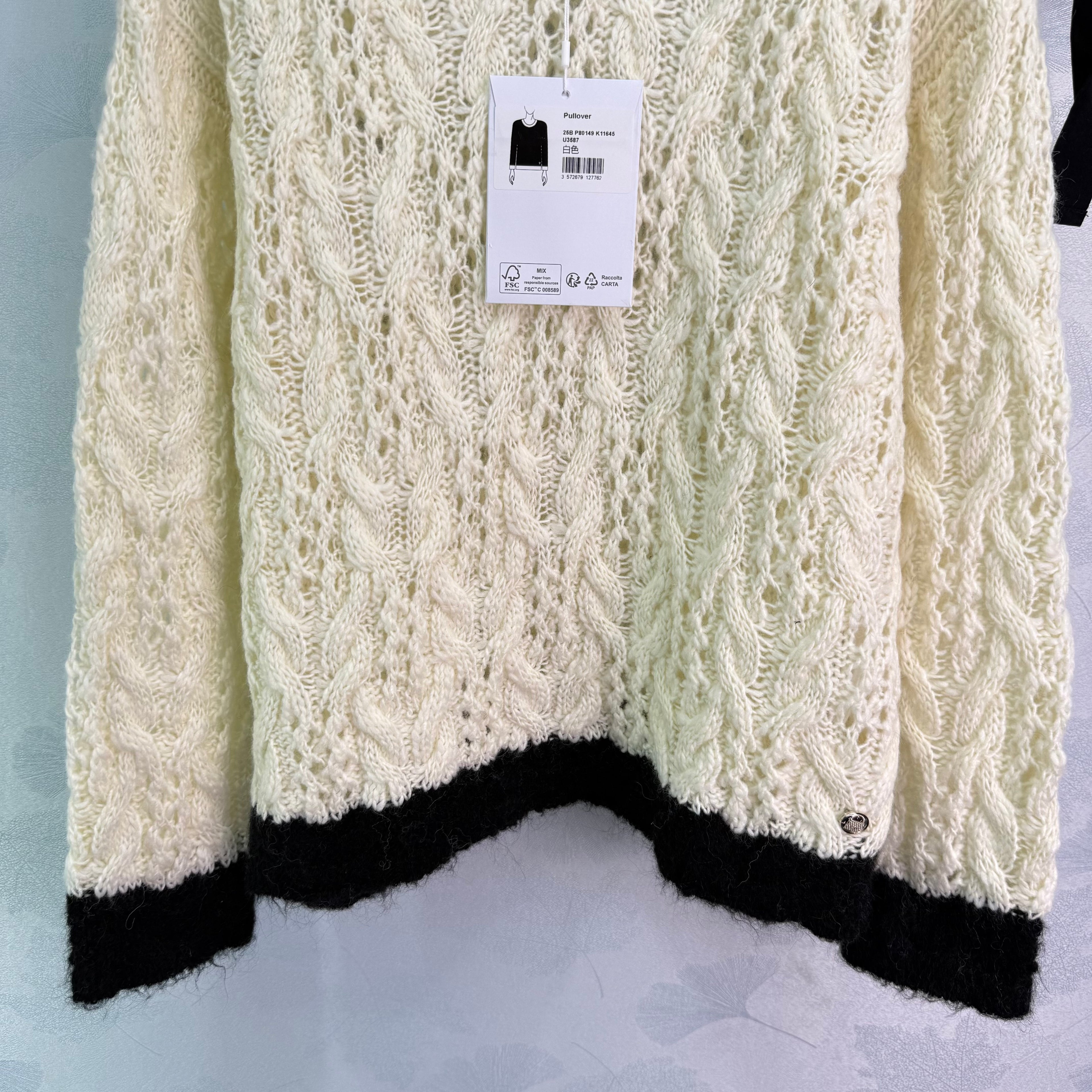 Textured Knit Sweater