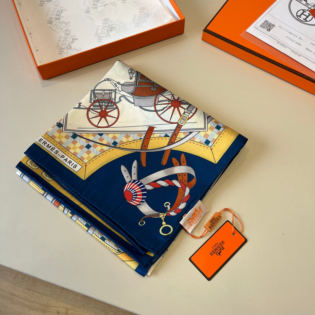 Carré 70 Les Voitures Nouvelles Scarf