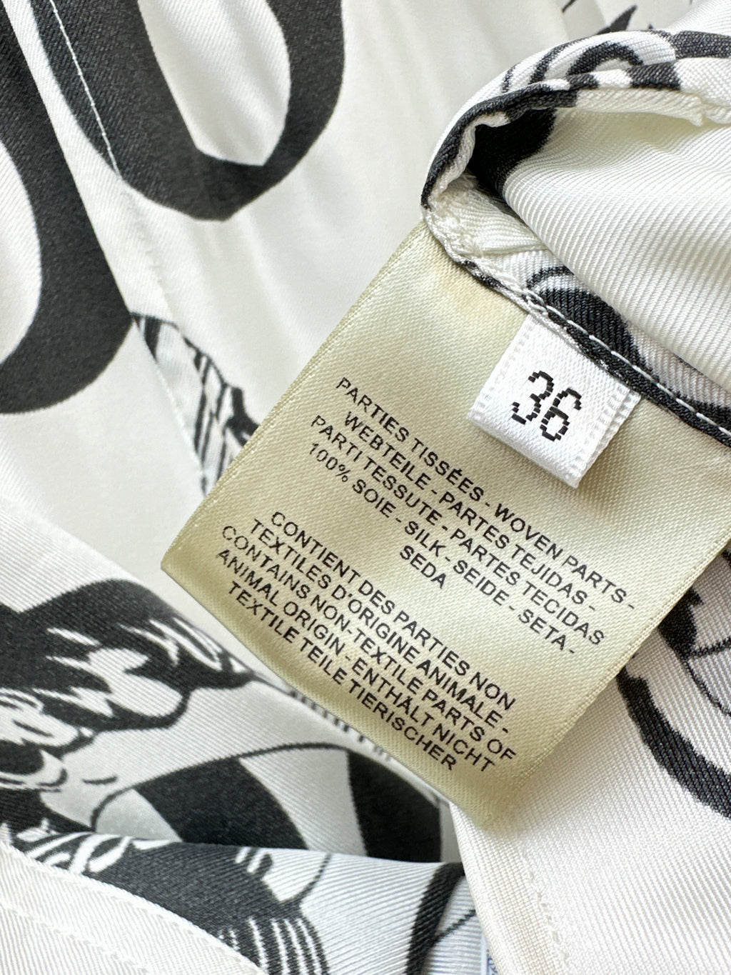 Printed Silk Shirt & Trousers Set