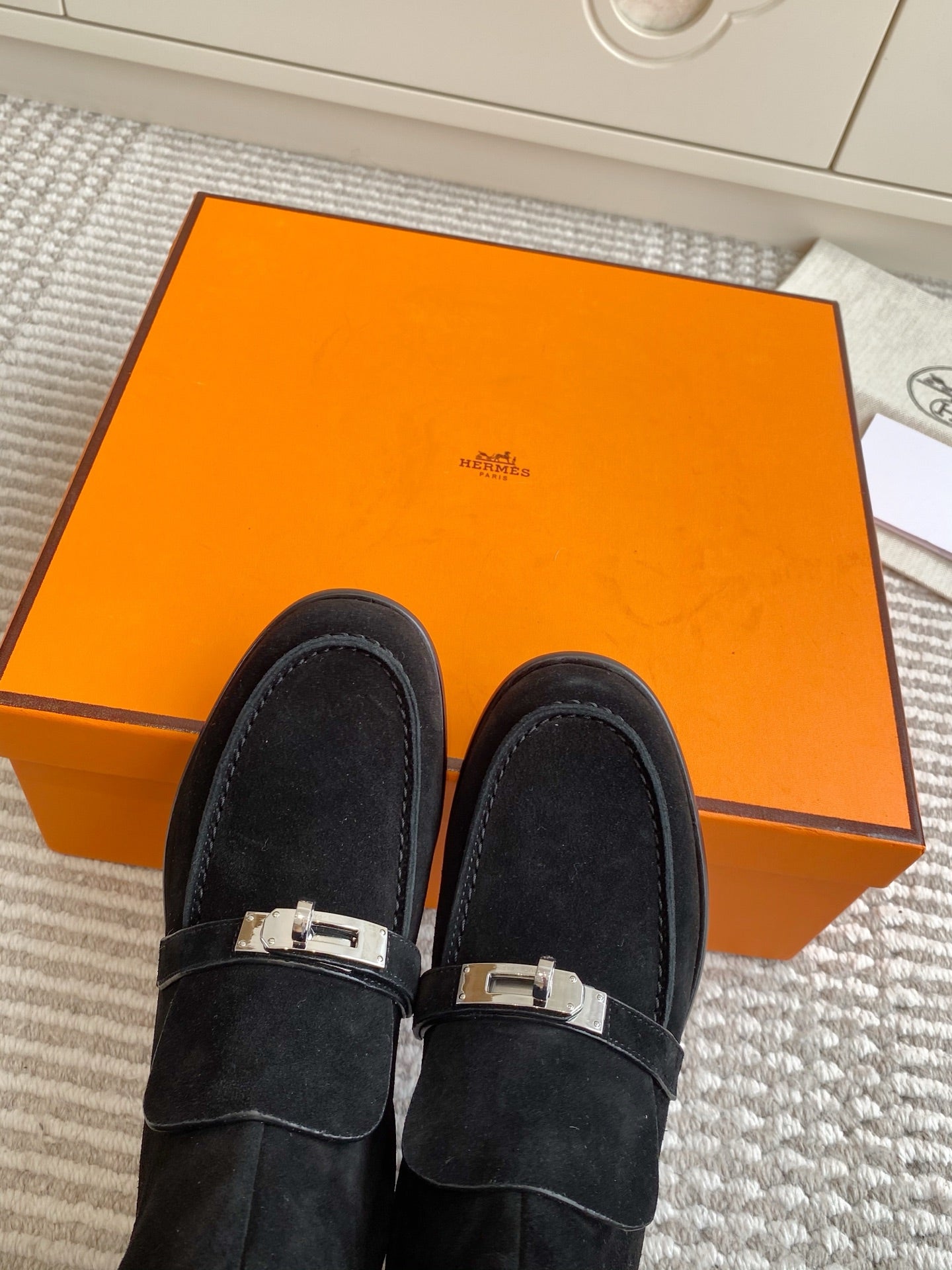 Kelly Buckle Short Suede Ankle Boots