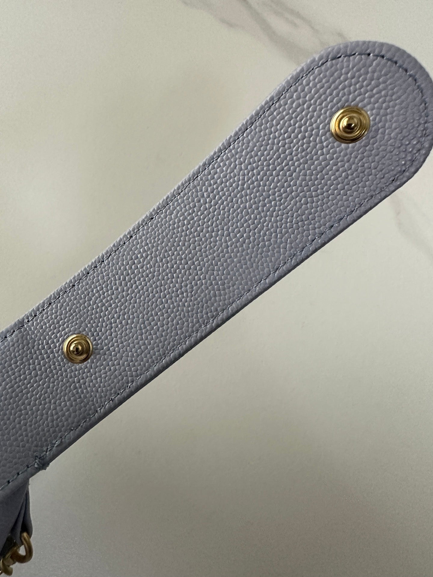 Pearl-Chain Quilted Mini Hobo Bag