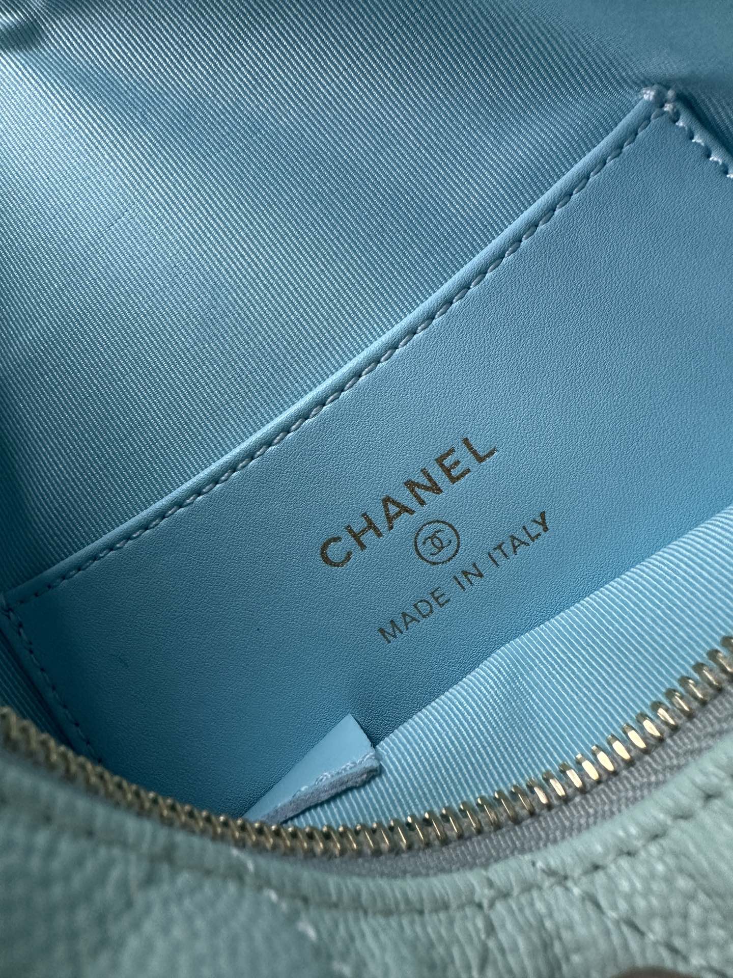 Pearl-Chain Quilted Mini Hobo Bag