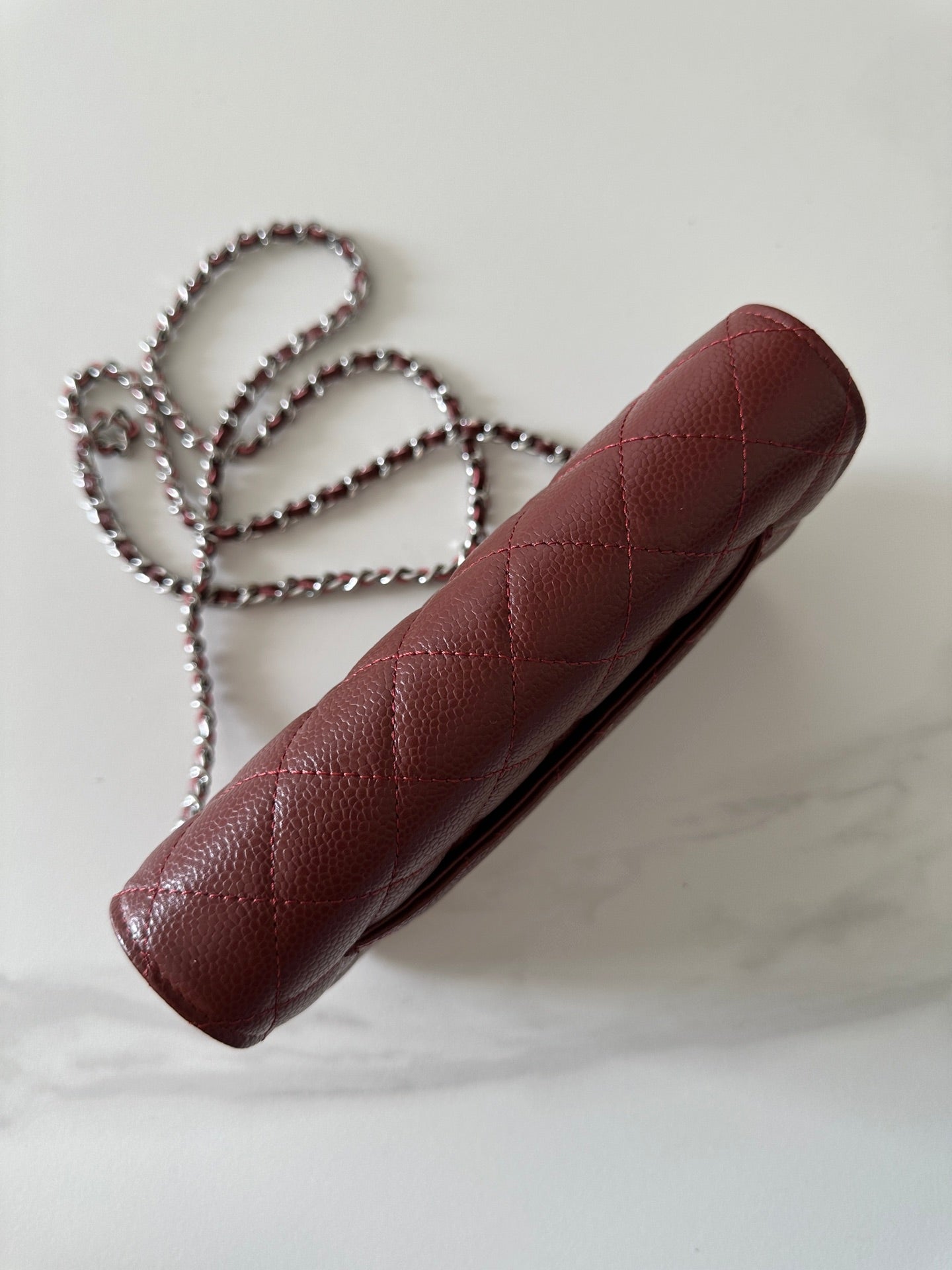 Quilted Classic Wallet on Chain