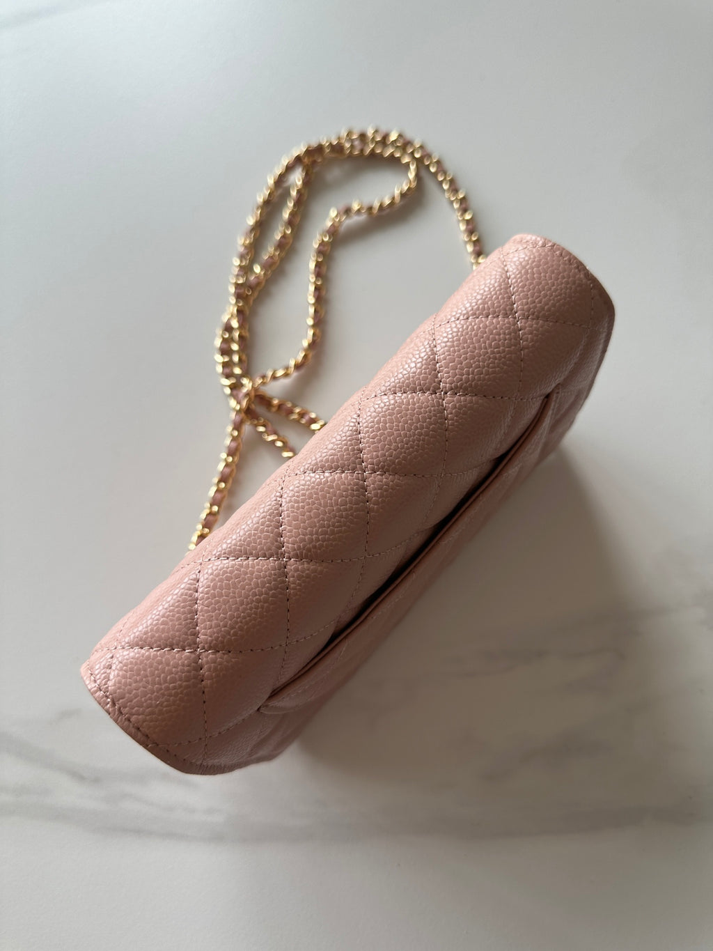 Quilted Classic Wallet on Chain