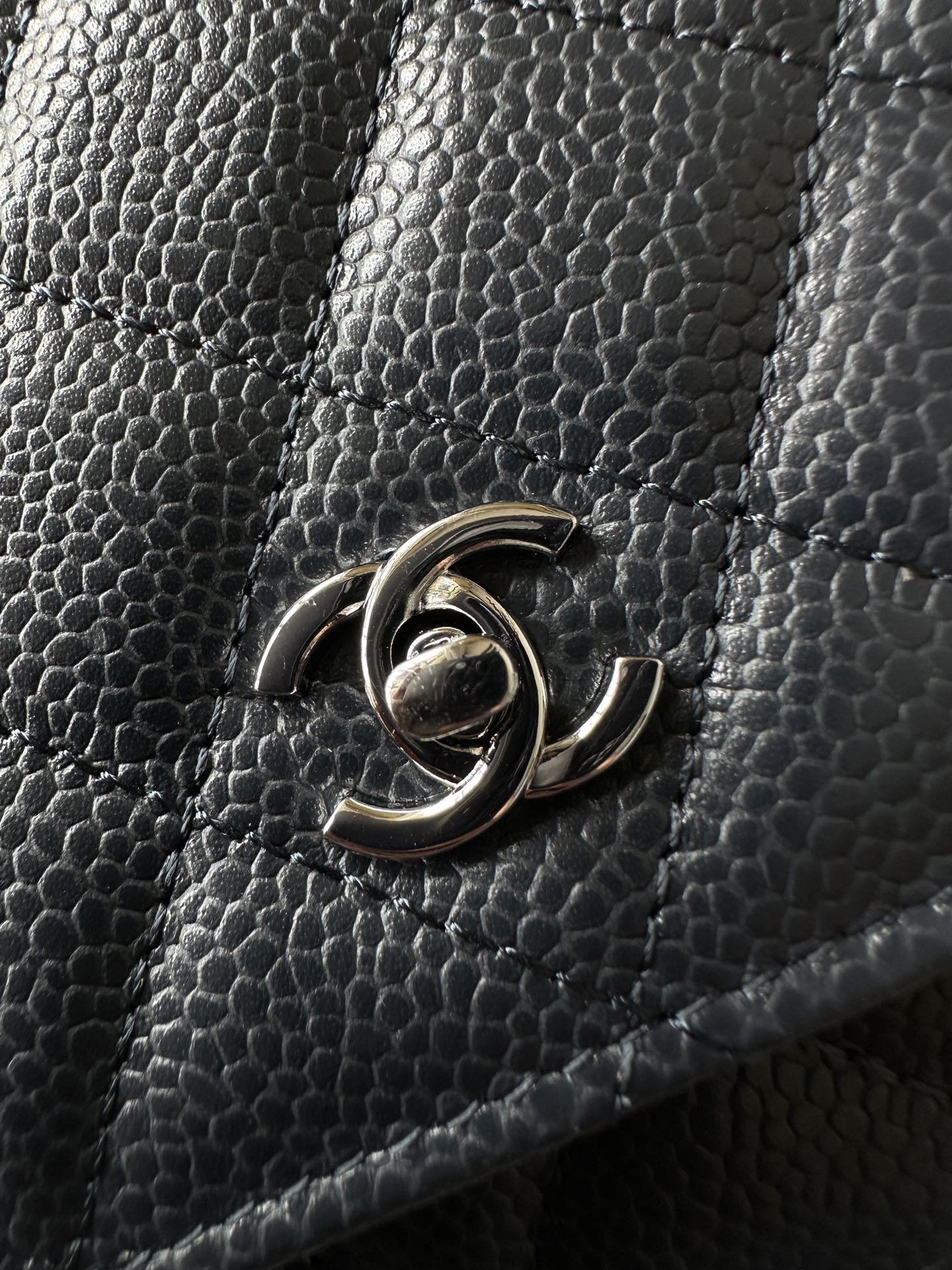 Quilted Classic Wallet on Chain