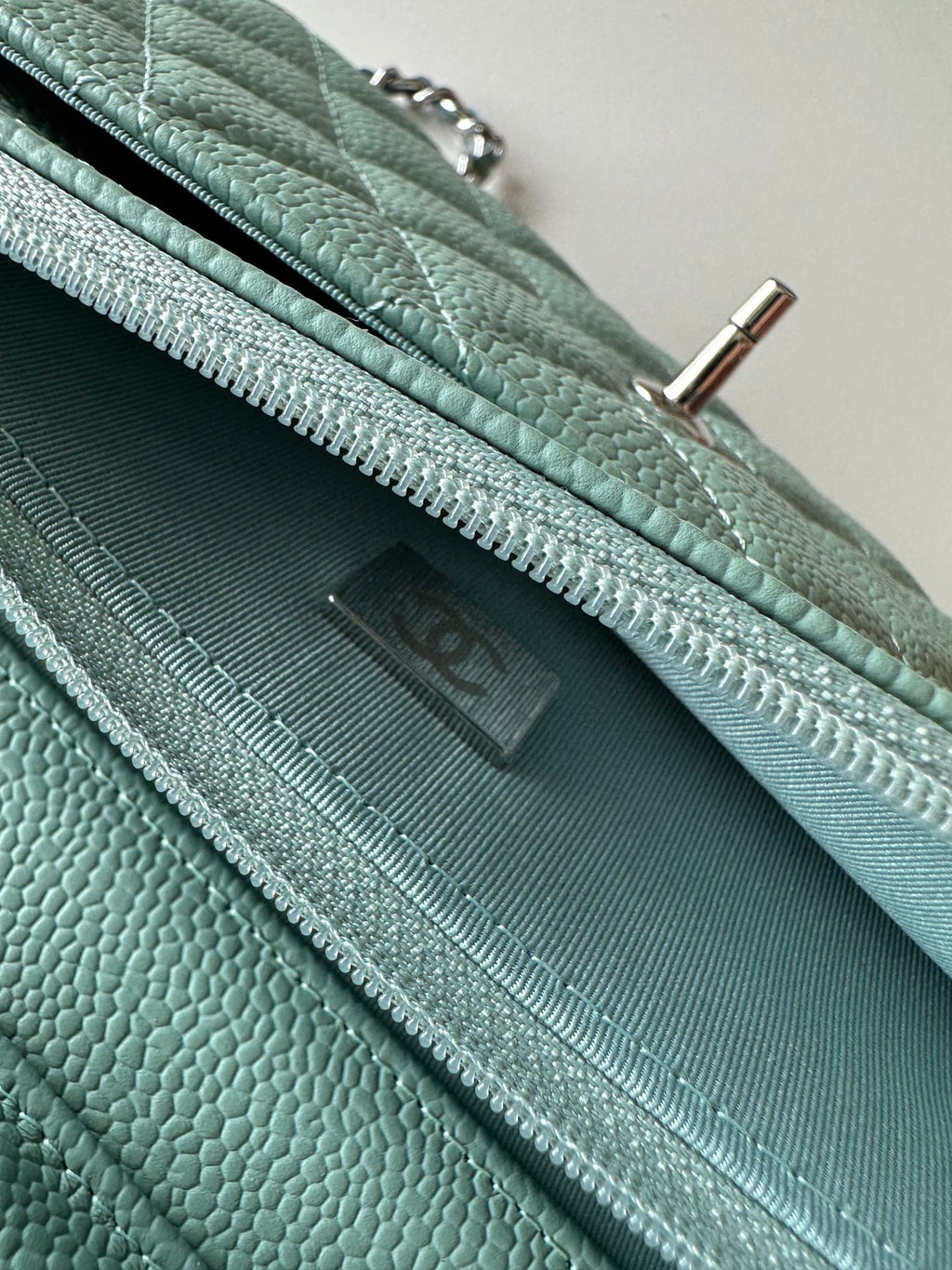 Quilted Classic Wallet on Chain