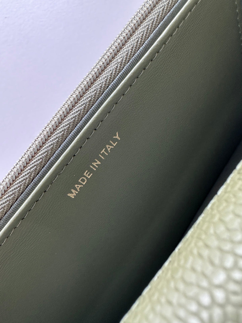 Quilted Classic Wallet on Chain