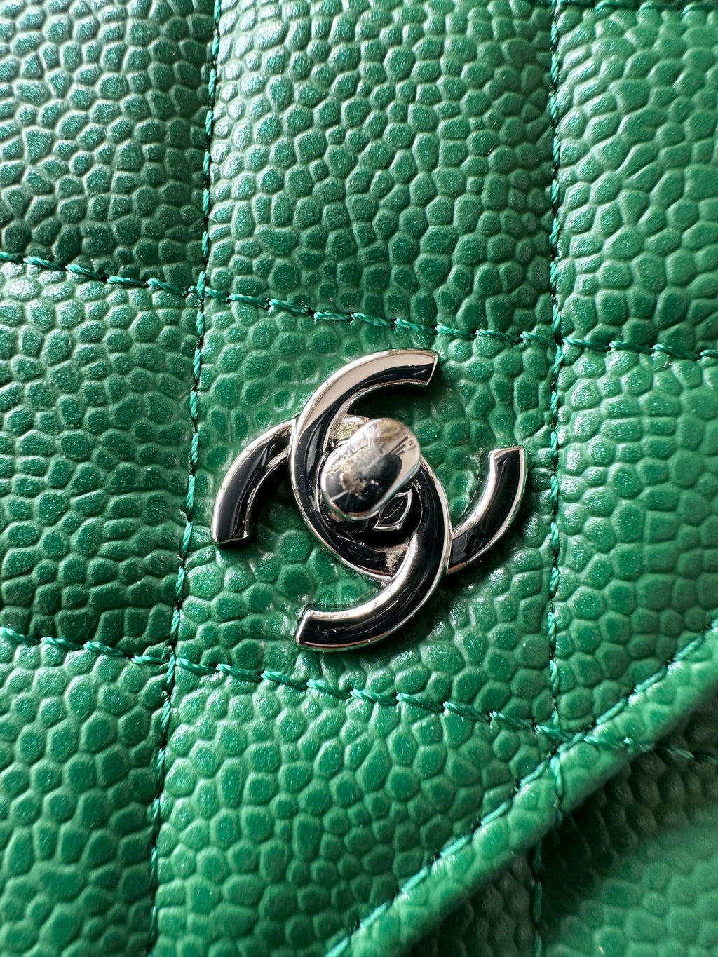 Quilted Classic Wallet on Chain