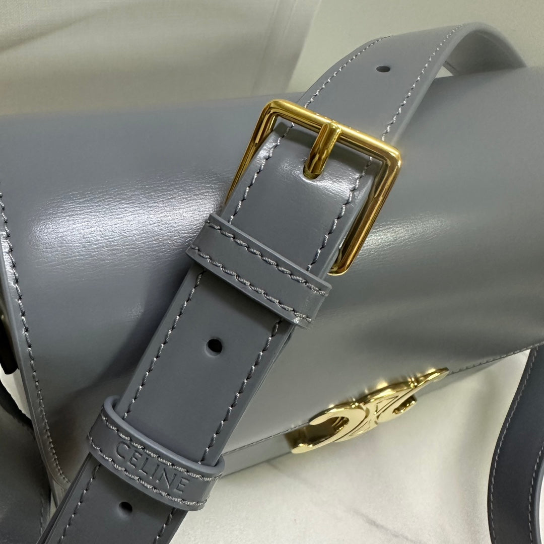 Triomphe Calfskin Shoulder Bag