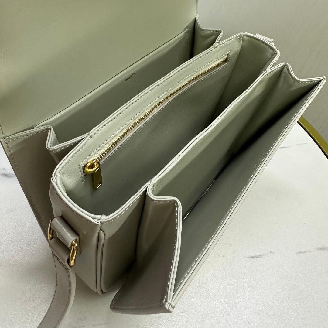 Triomphe Calfskin Shoulder Bag